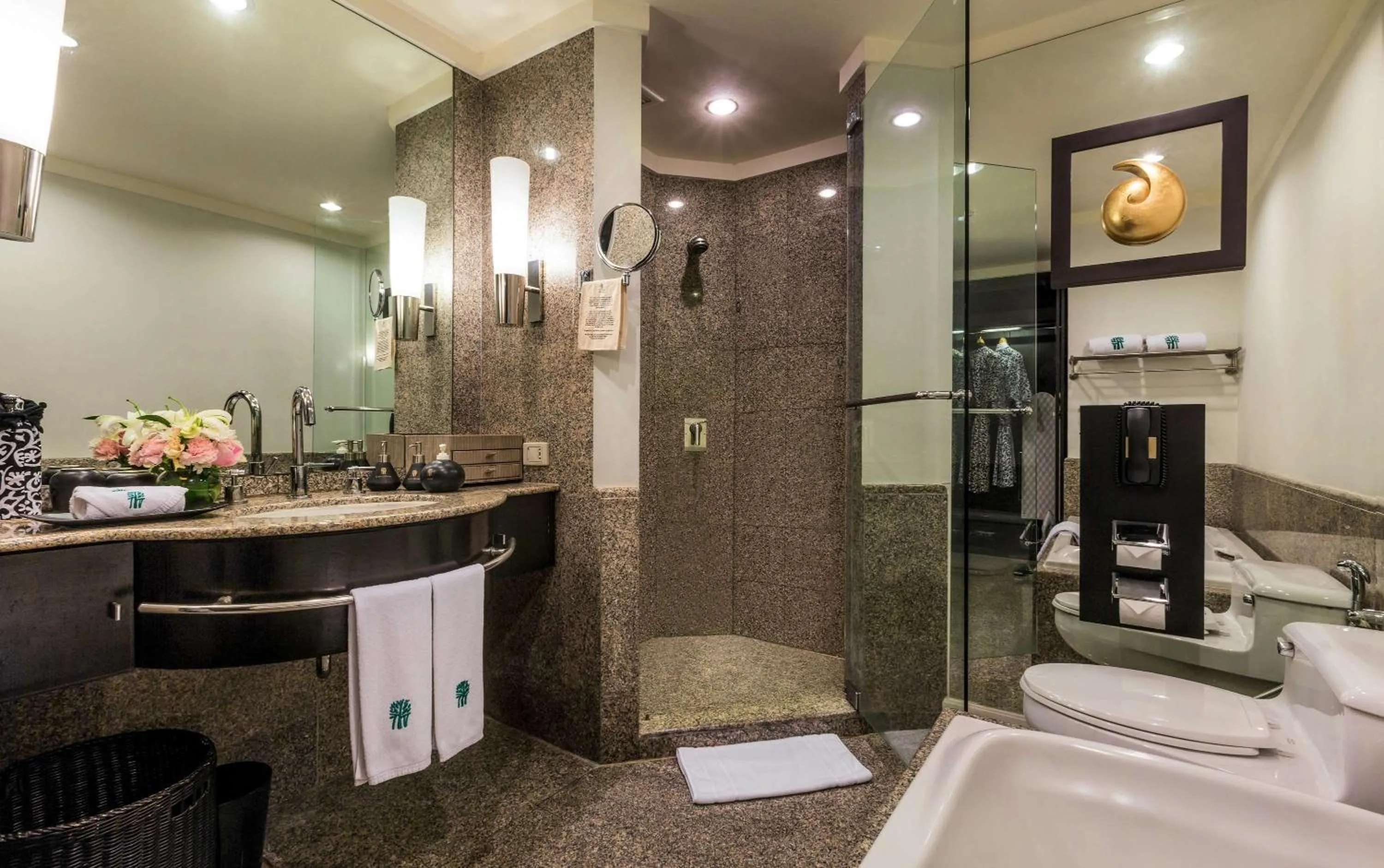 Bathroom in Banyan Tree Bangkok