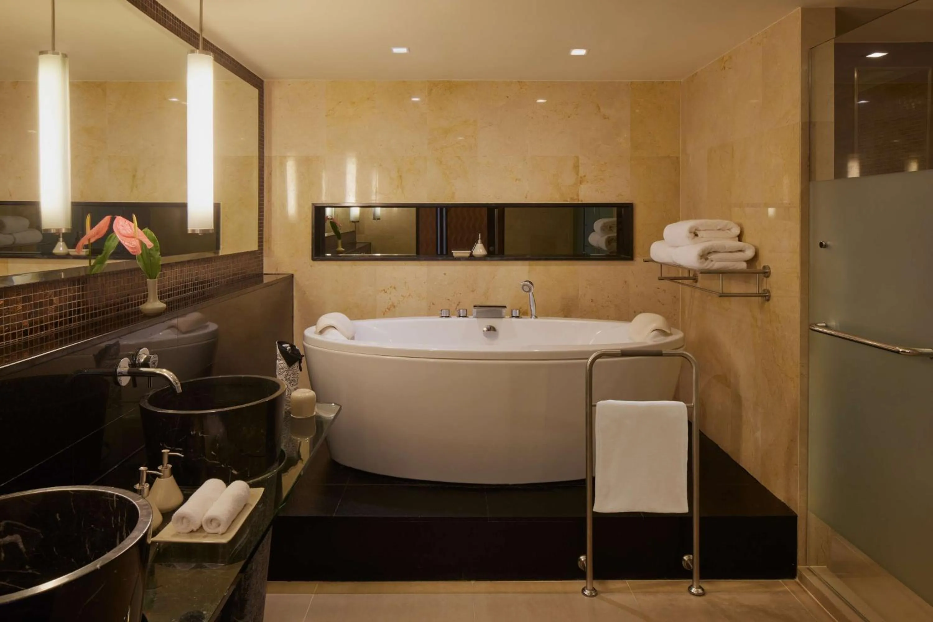 Bathroom in Banyan Tree Bangkok
