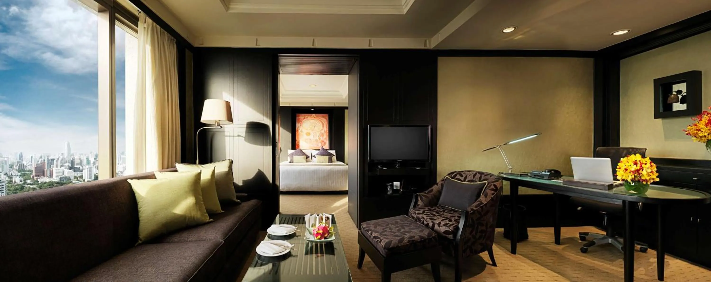 Bedroom in Banyan Tree Bangkok