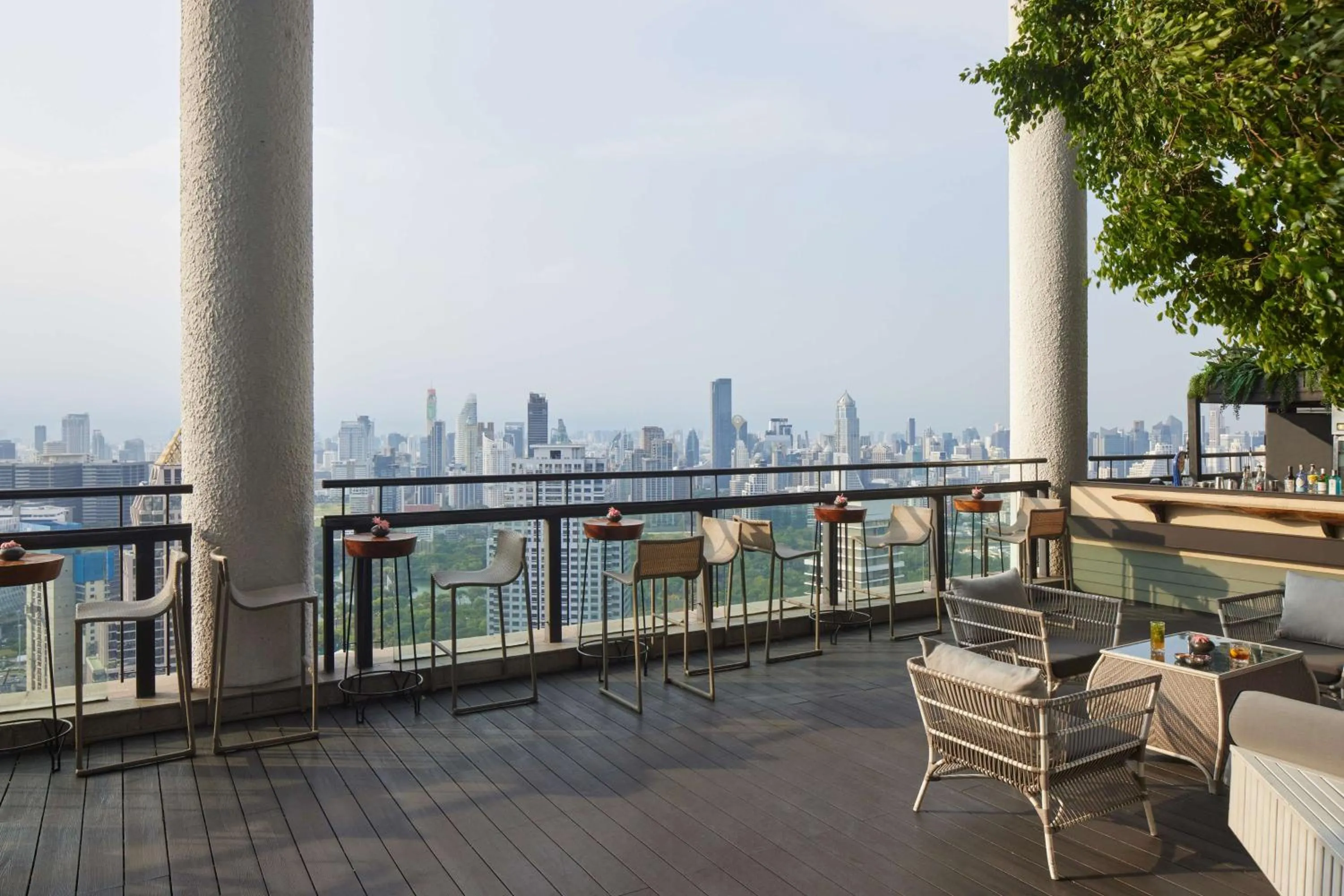 Lounge or bar in Banyan Tree Bangkok