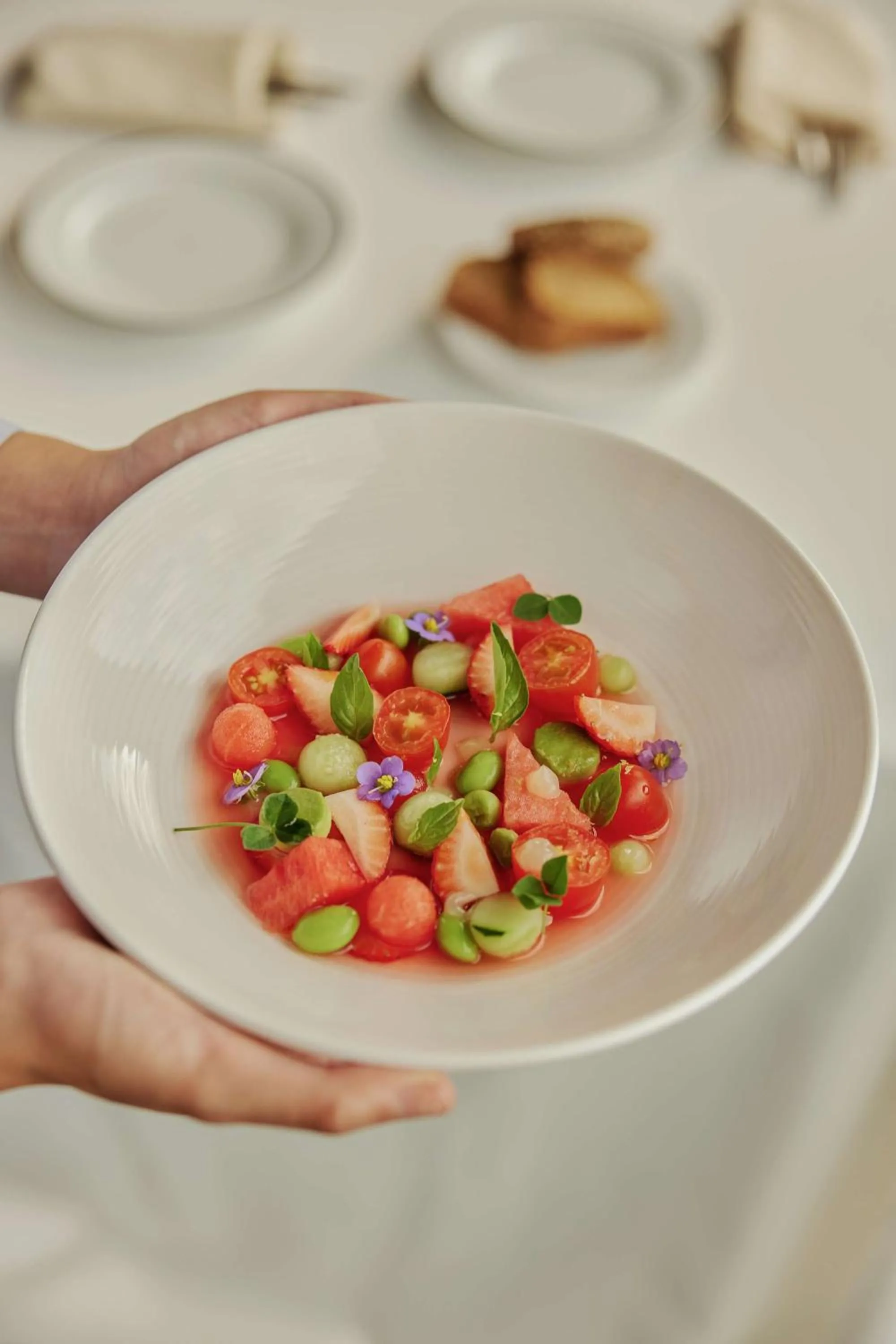 Food and drinks in Banyan Tree Bangkok