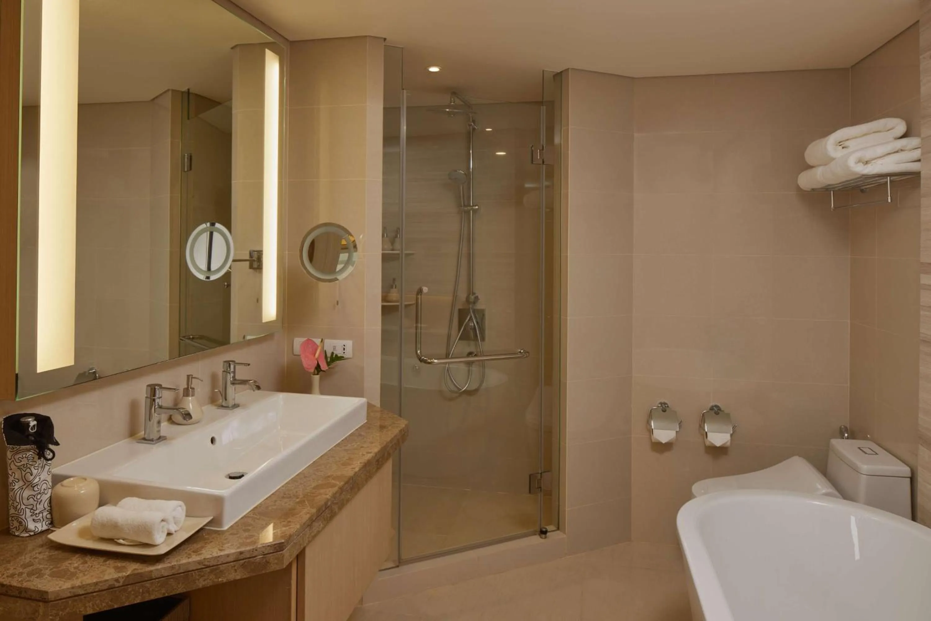 Bathroom in Banyan Tree Bangkok