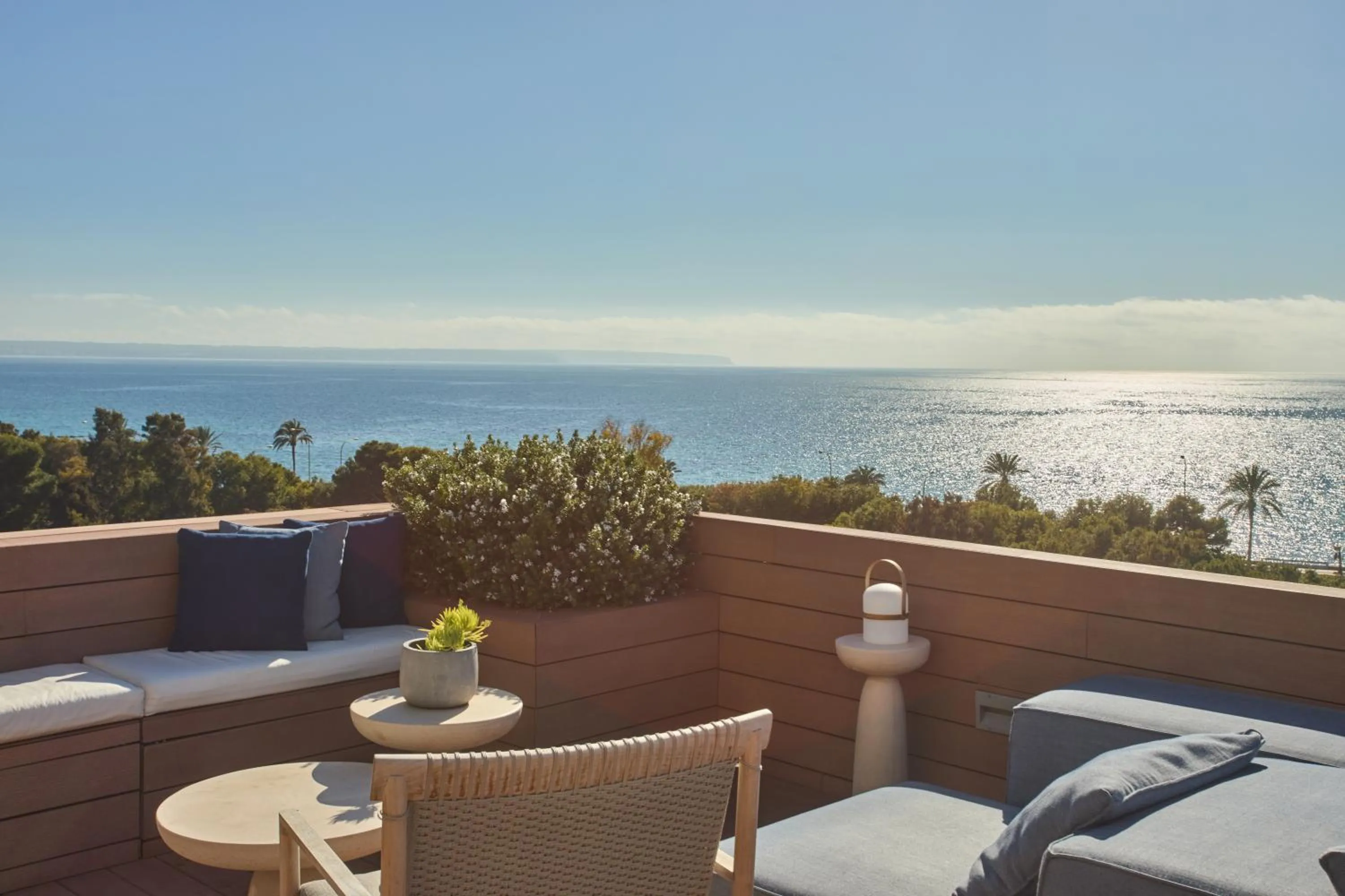 Balcony/Terrace in Calatrava Hotel