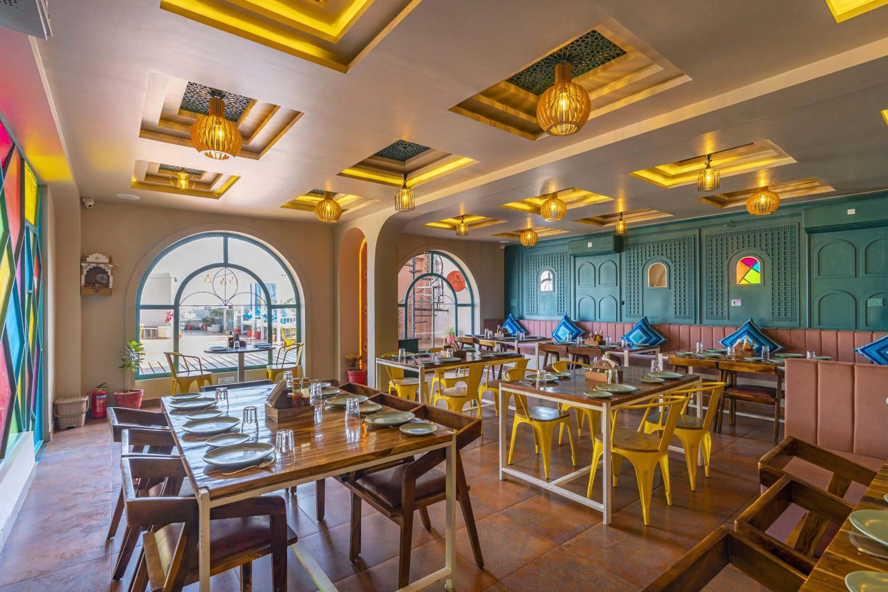 Restaurant/places to eat in Zostel Bundi