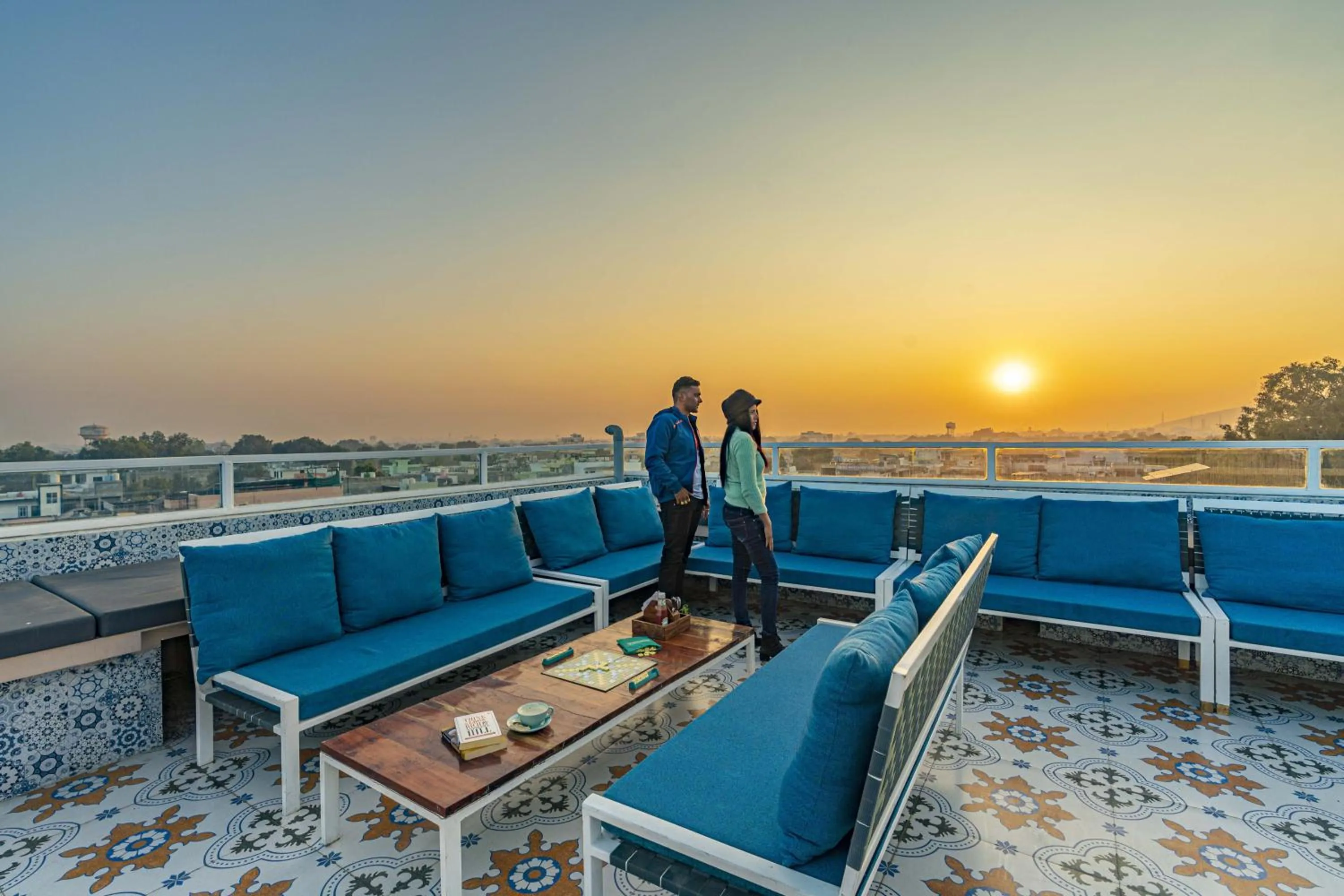 Balcony/Terrace in Zostel Bundi