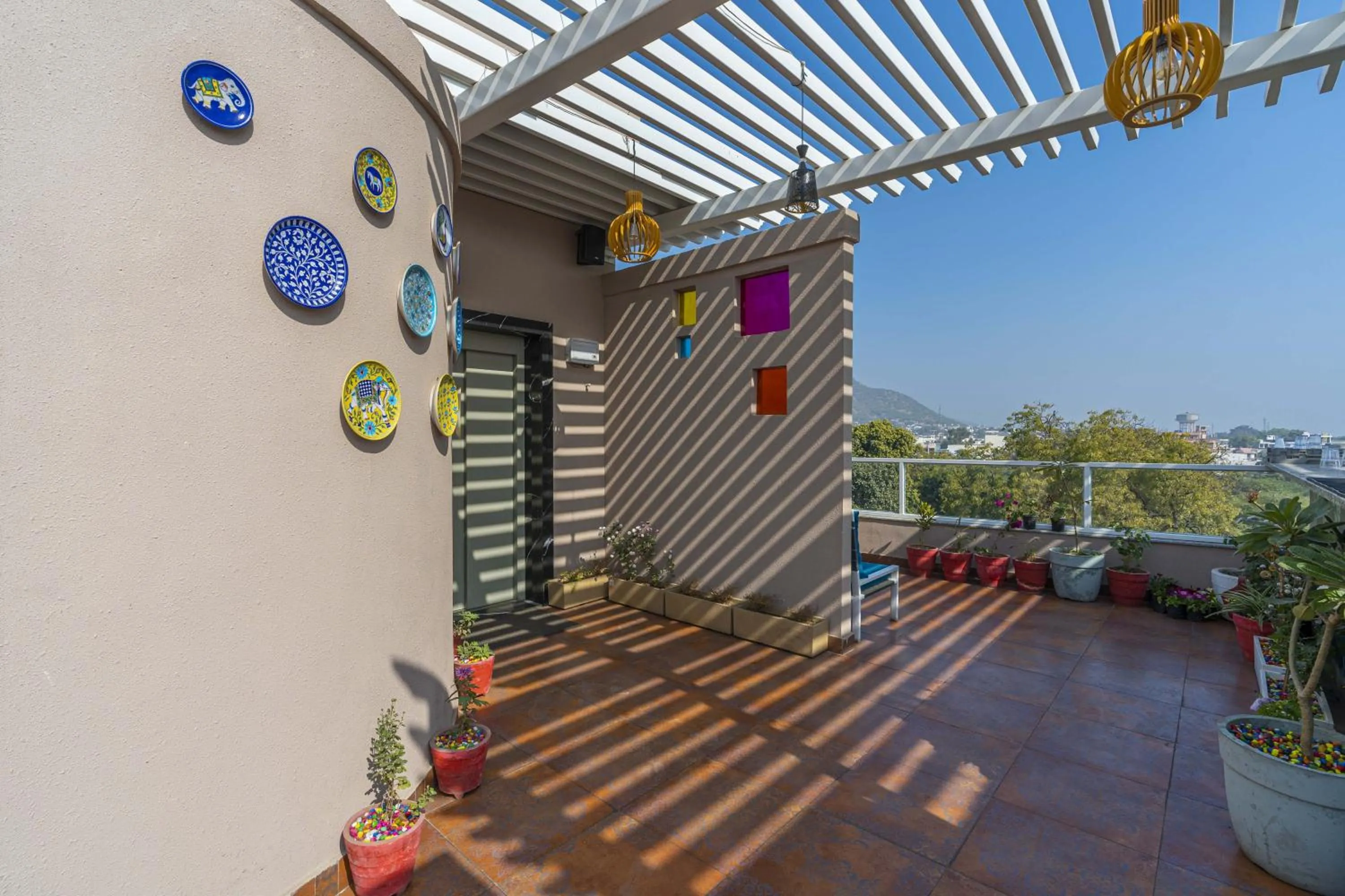 View (from property/room) in Zostel Bundi