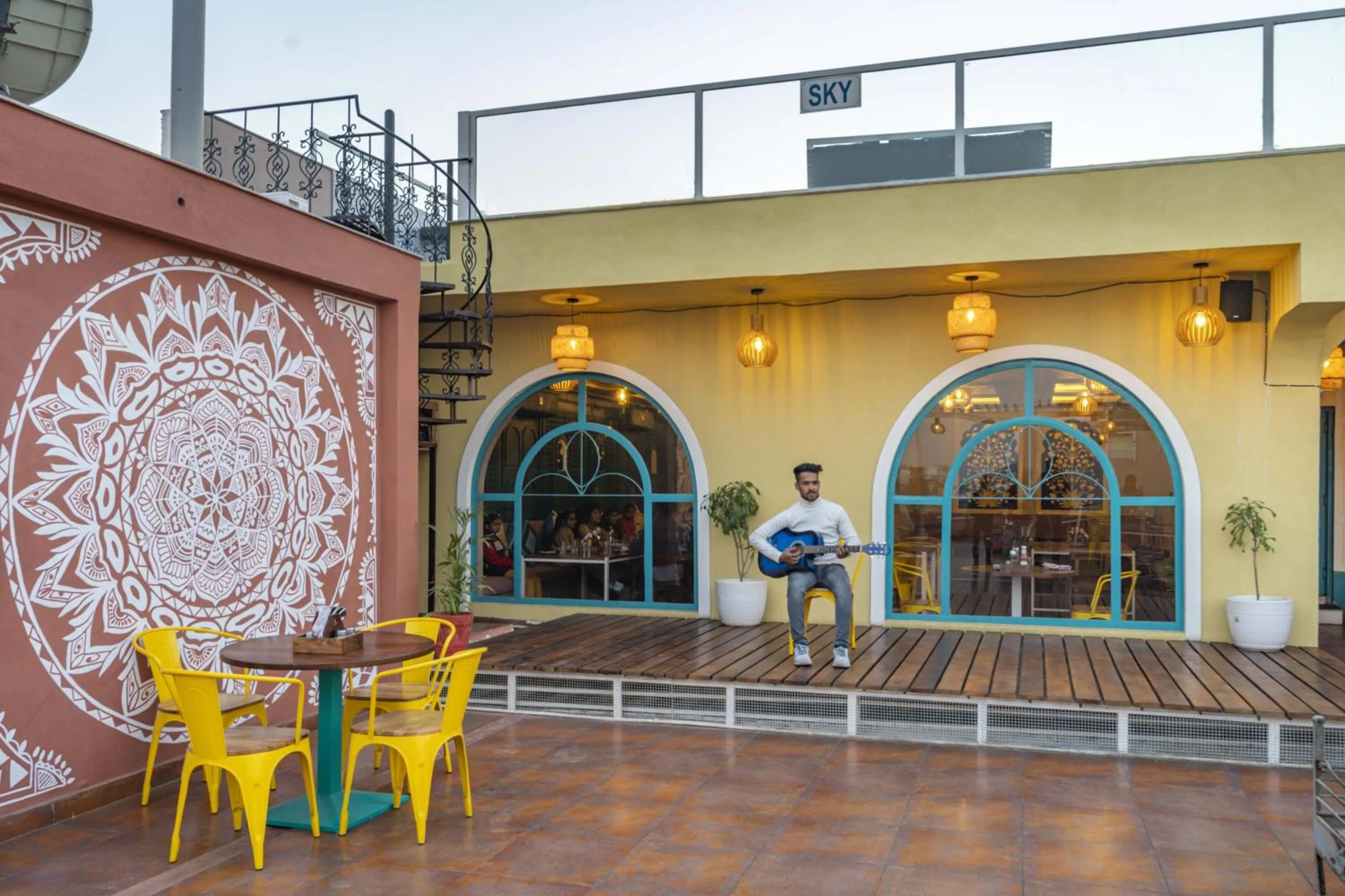 Property building in Zostel Bundi