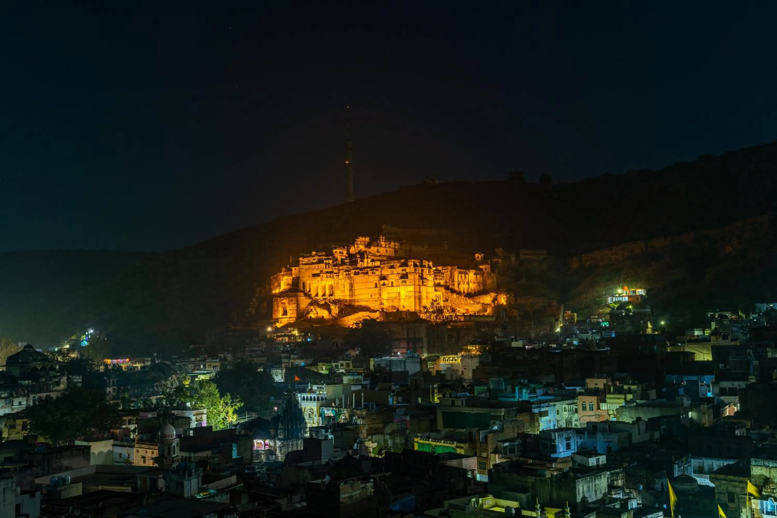 City view in Zostel Bundi