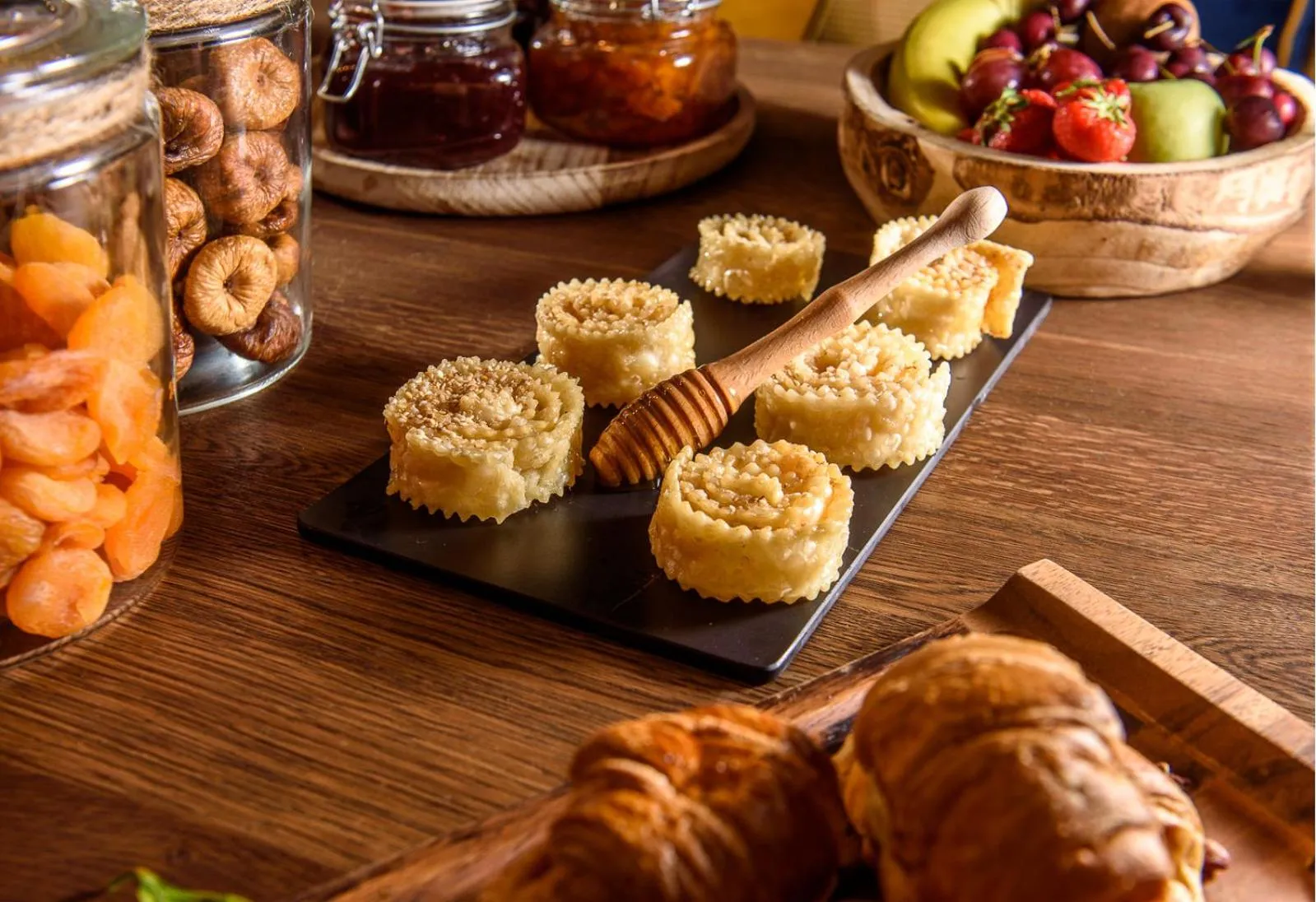 Food in DOM Boutique Hotel