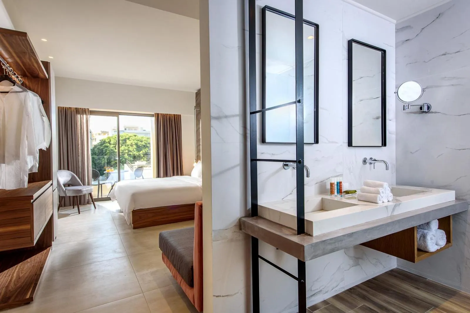 Bed in DOM Boutique Hotel