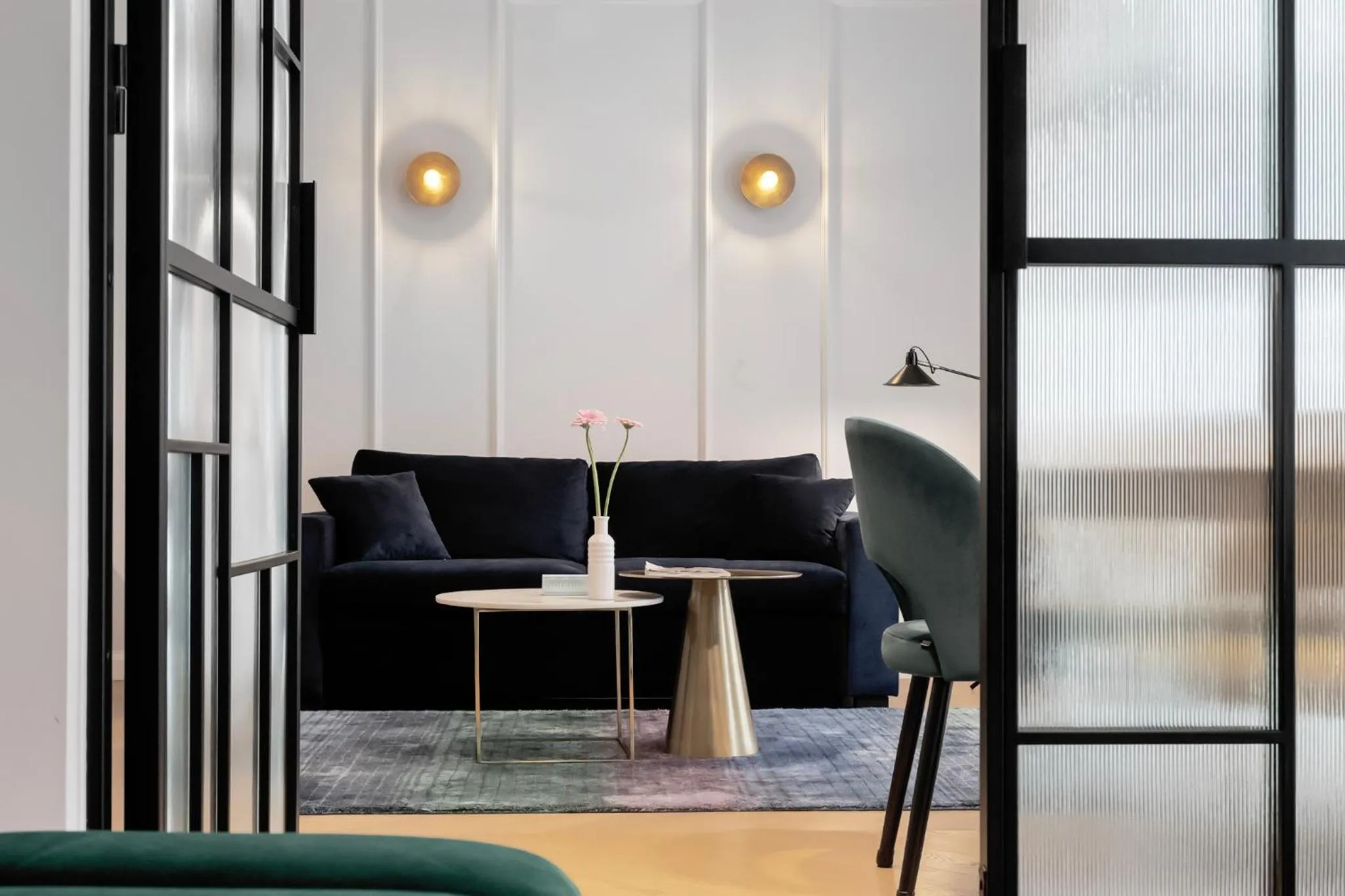 Seating area in No.4 Residence