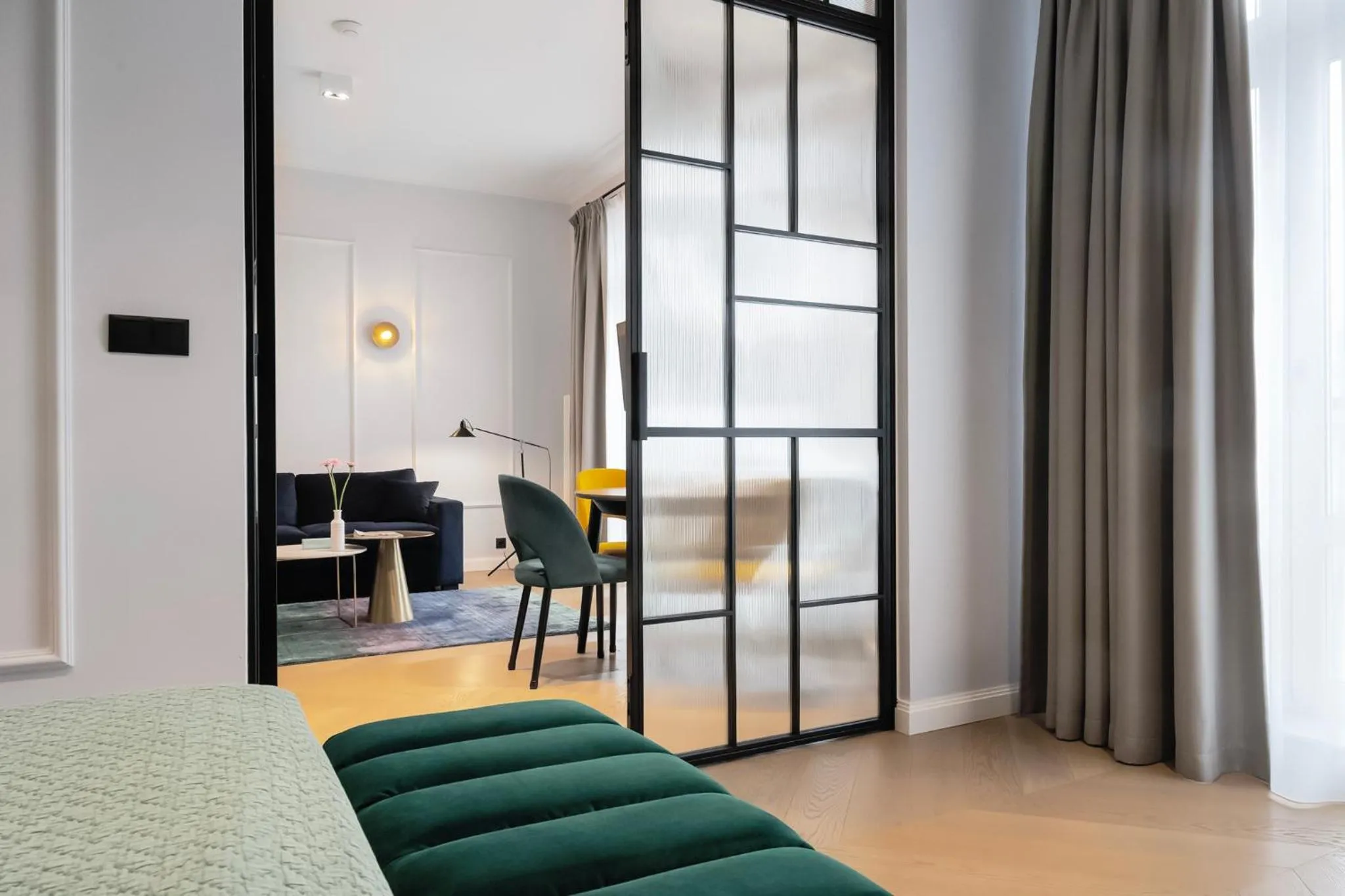 Bedroom, Bed in No.4 Residence