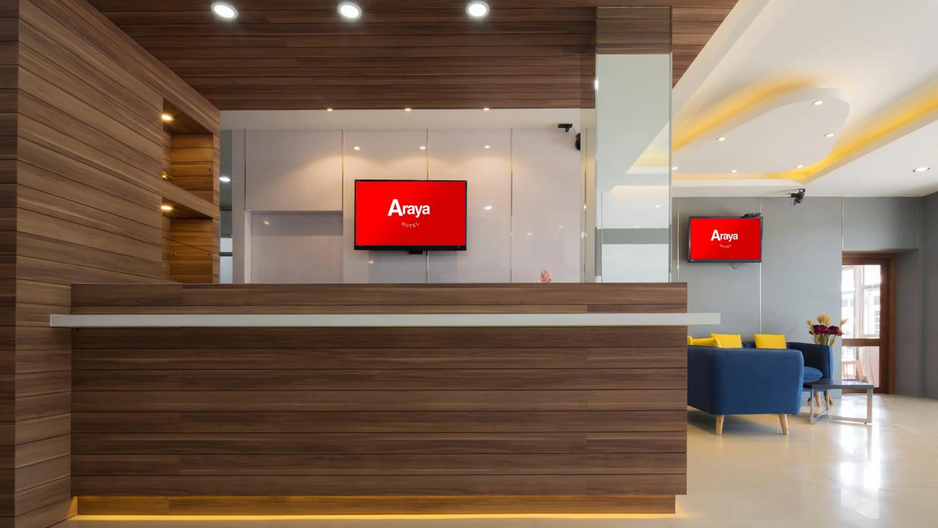 Lobby or reception in ARAYA HOTEL