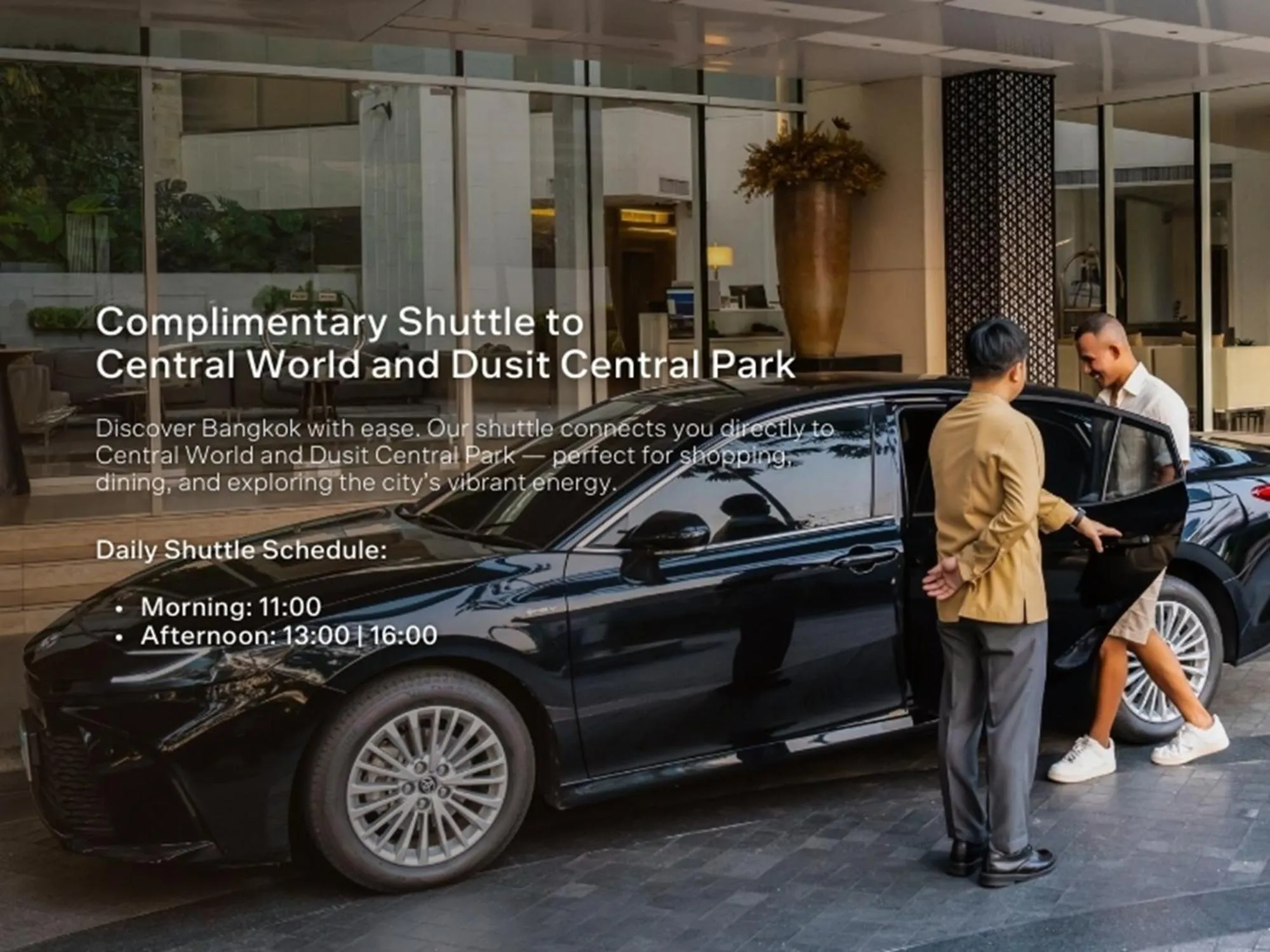 shuttle in Dusit Suites Hotel Ratchadamri, Bangkok
