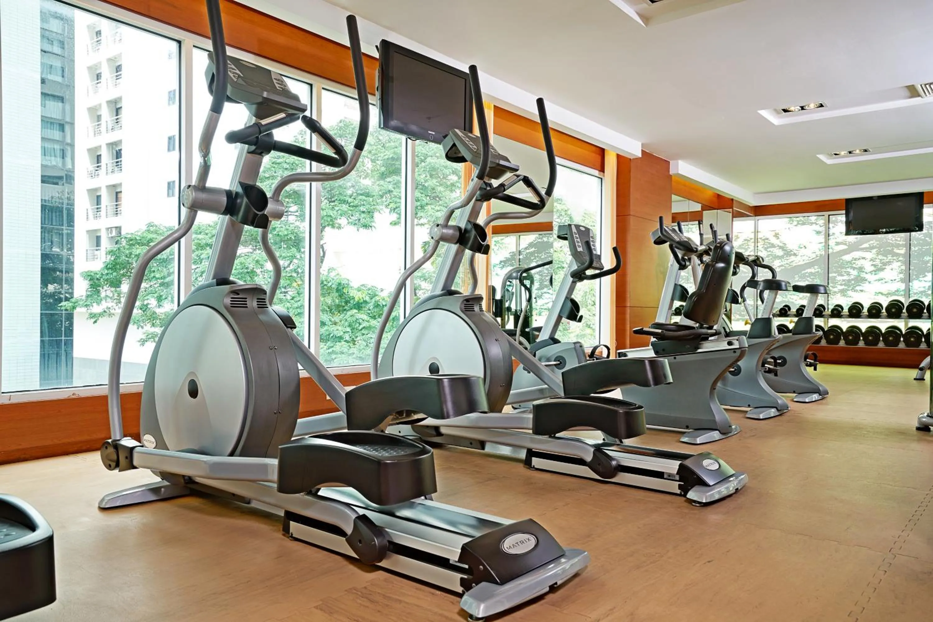 Fitness centre/facilities in Dusit Suites Hotel Ratchadamri, Bangkok