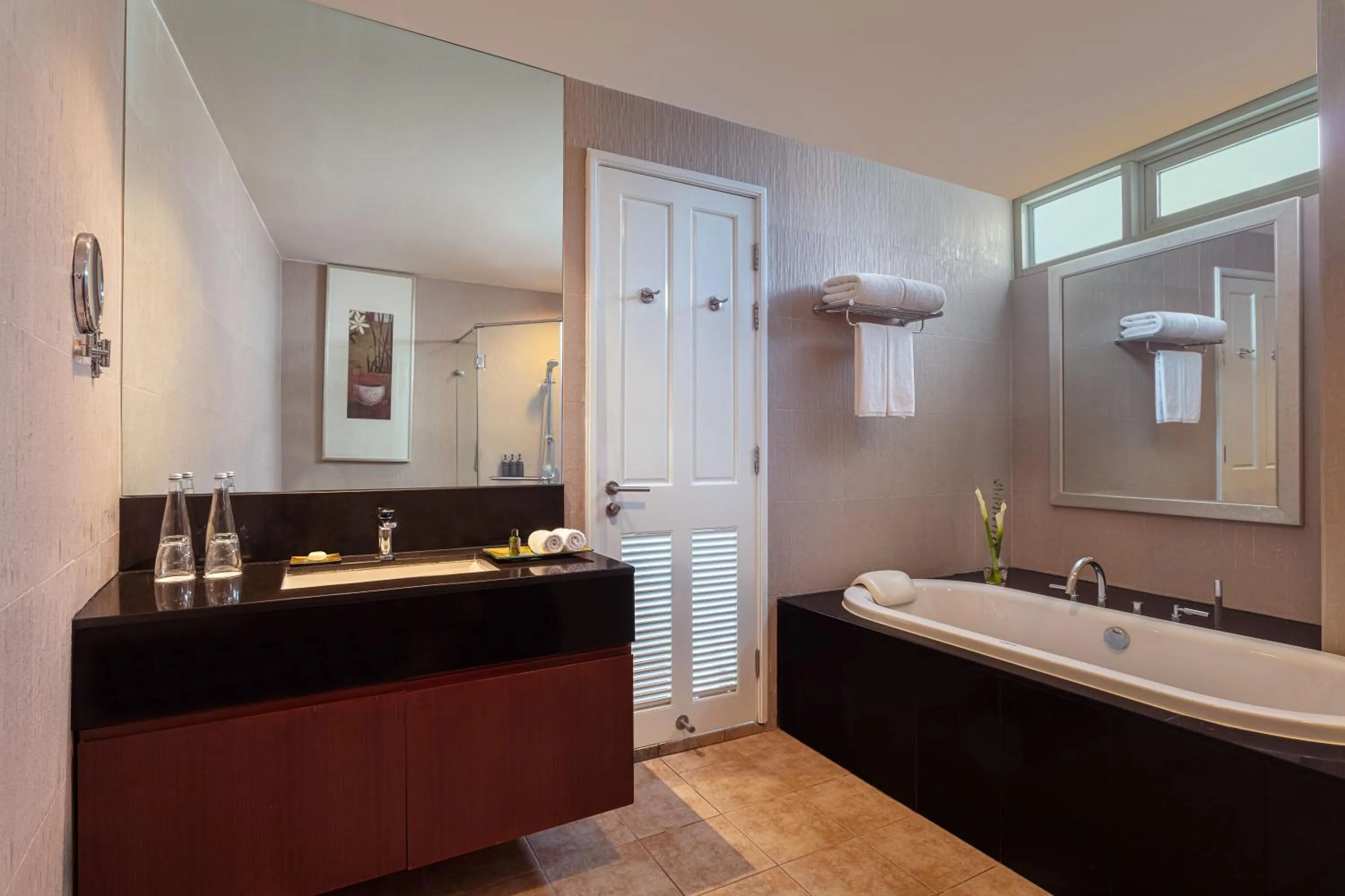 Bathroom in Dusit Suites Hotel Ratchadamri, Bangkok