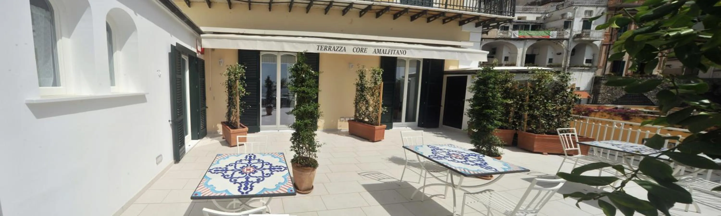 Balcony/Terrace in Core Amalfitano City Suites