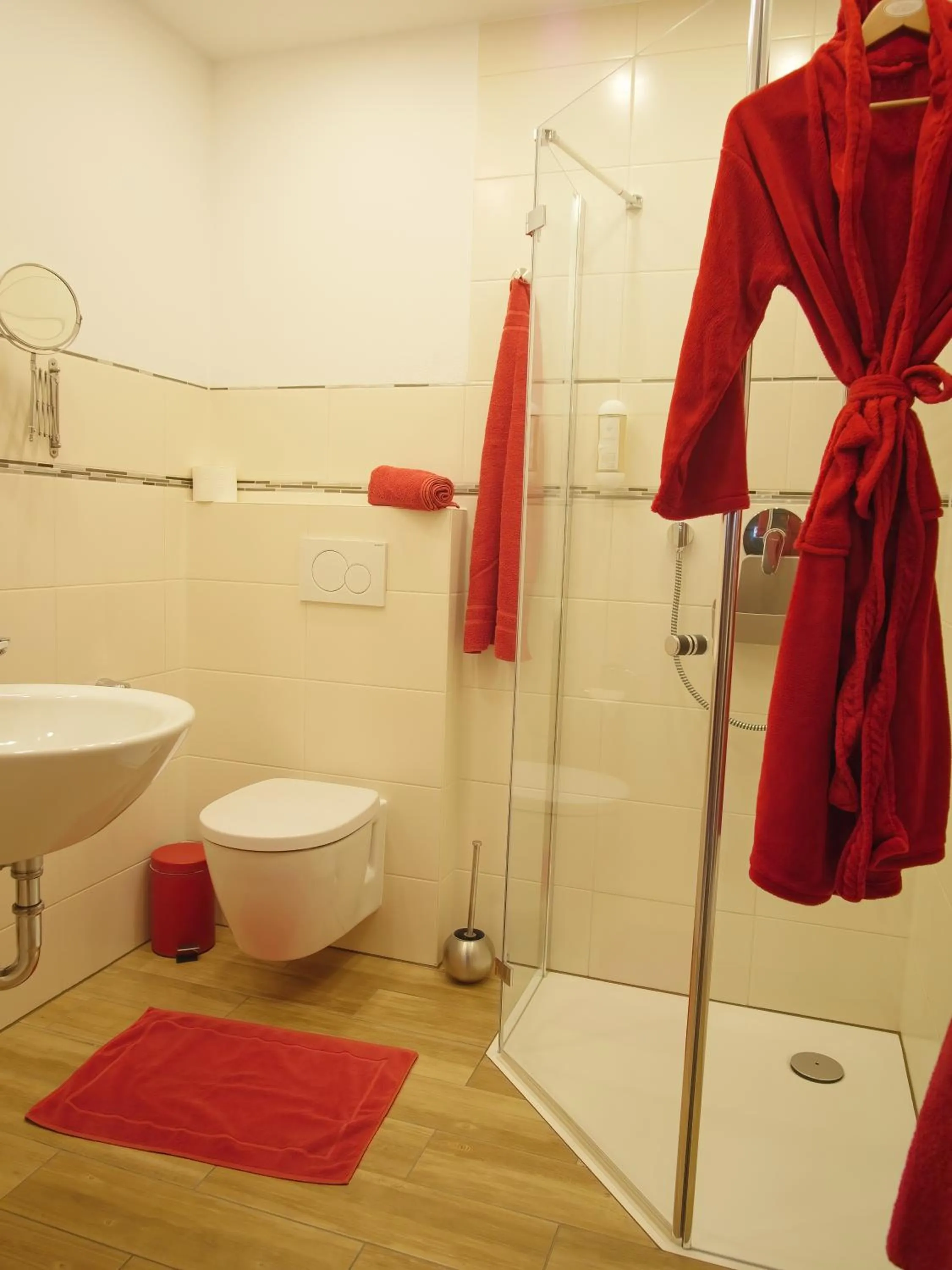 Bathroom in Kirschberghof Gästehaus und Weinverkauf