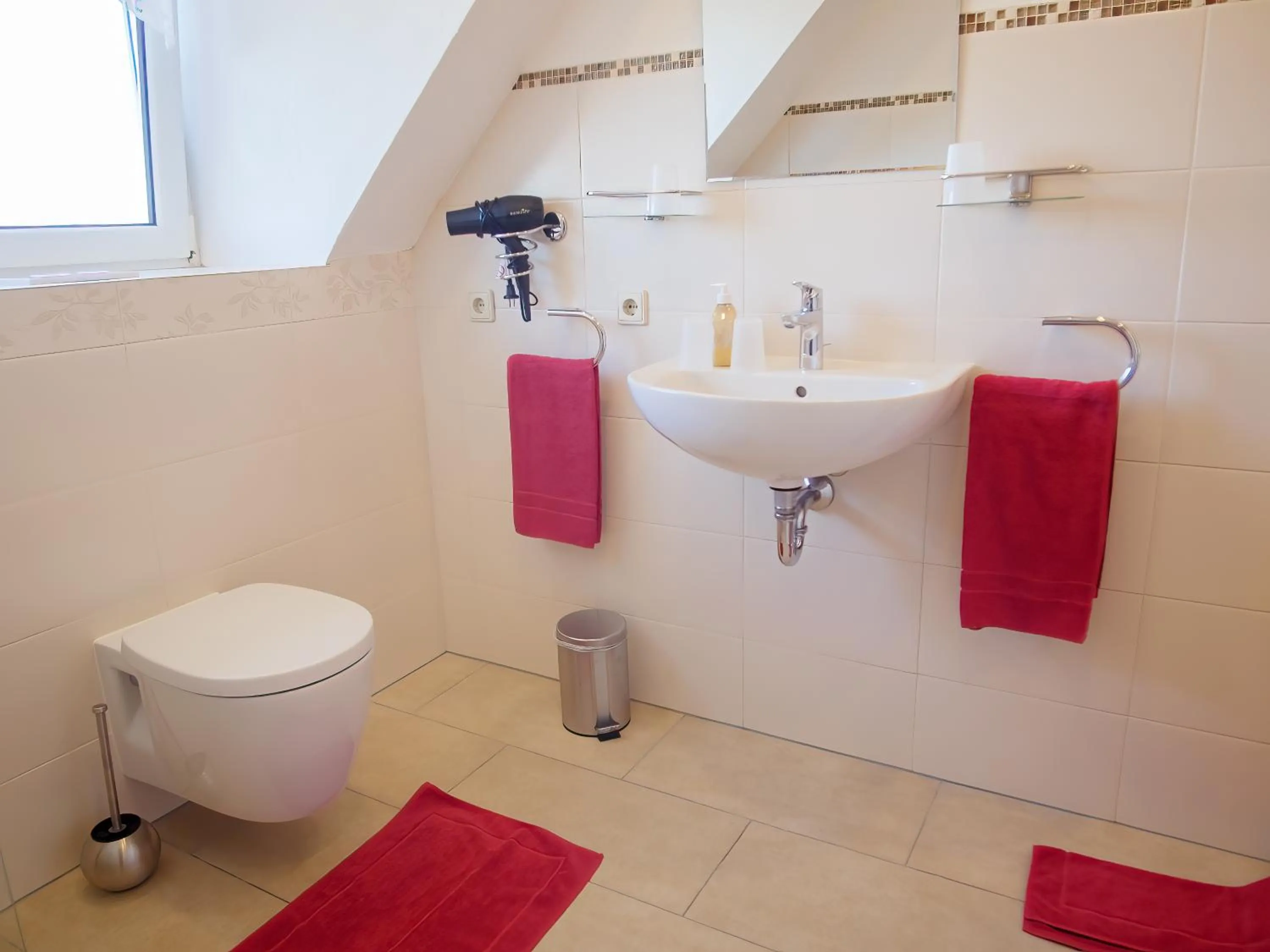 Bathroom in Kirschberghof Gästehaus und Weinverkauf