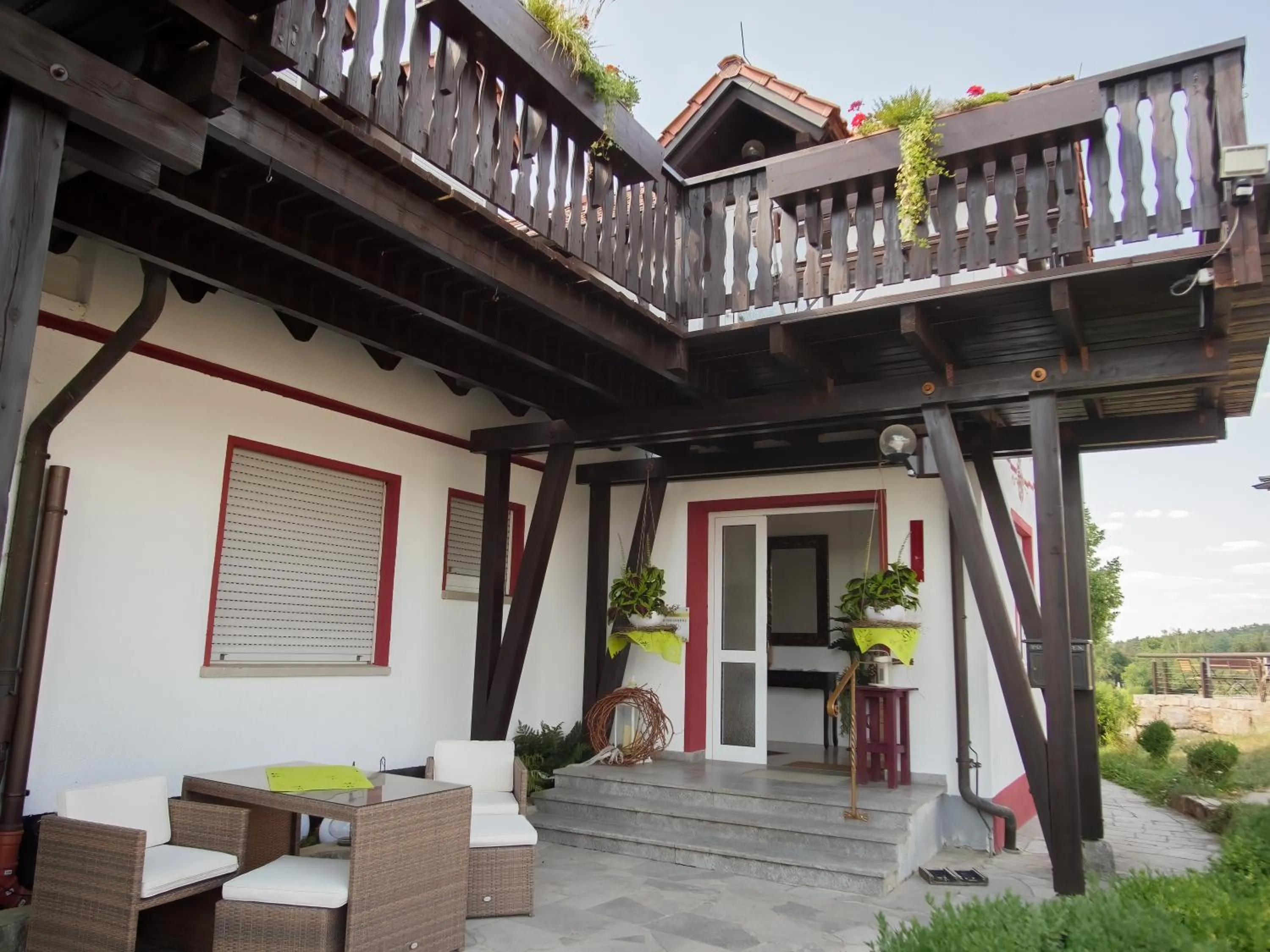 Property building in Kirschberghof Gästehaus und Weinverkauf