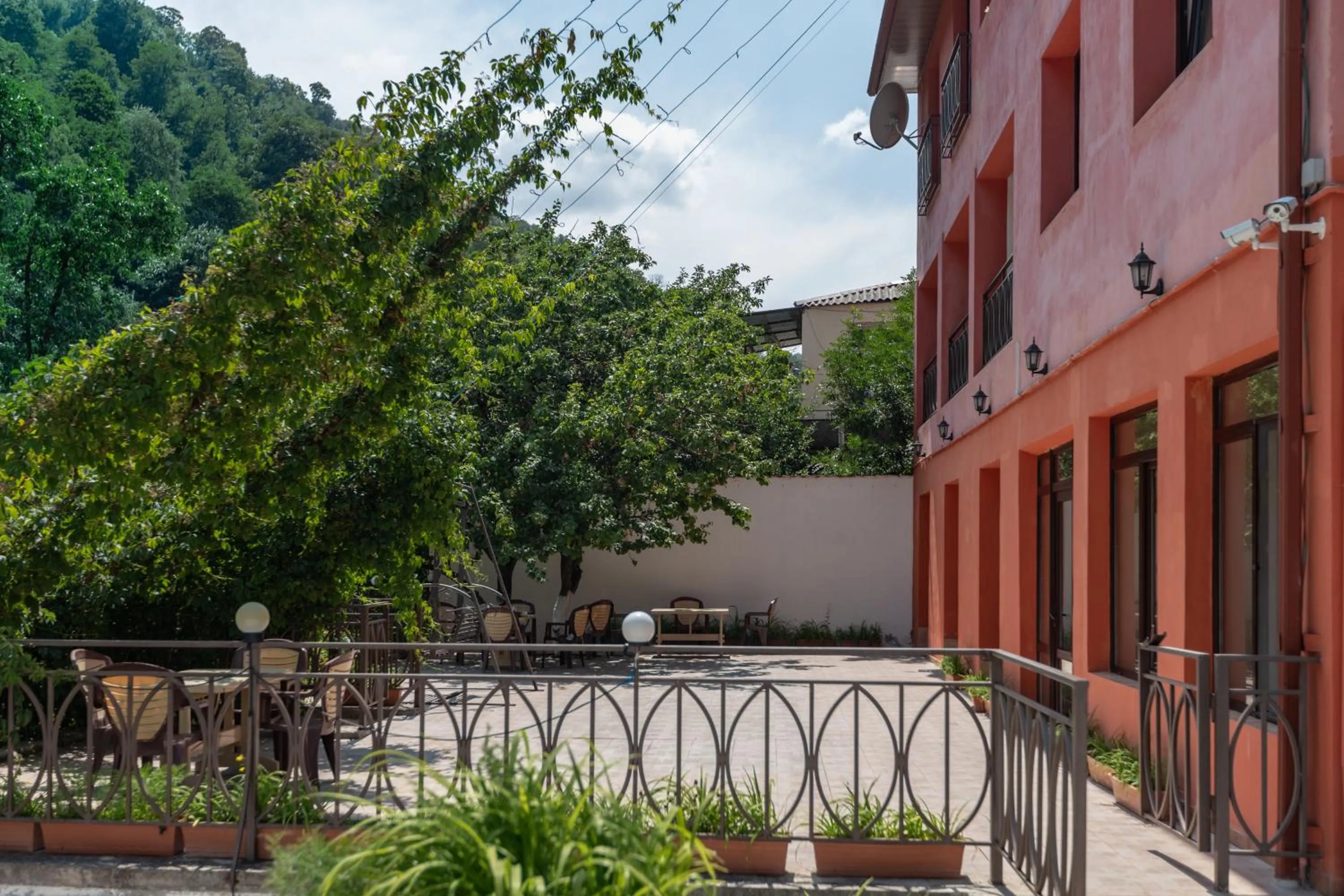 Patio in Ariana Family Hotel