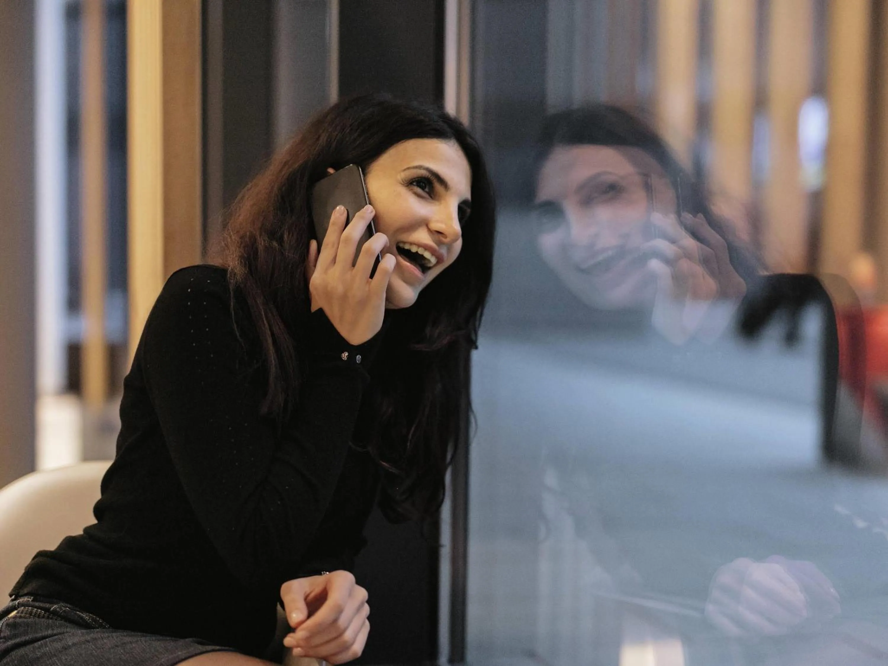 Lounge or bar in ibis Luebeck City