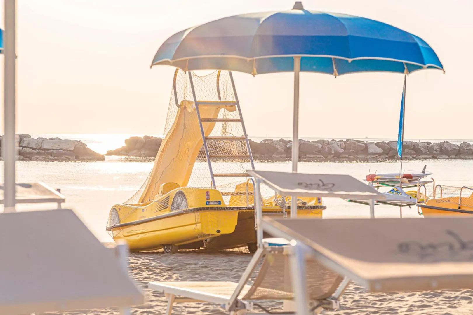 Beach in Hotel Cola Frontemare