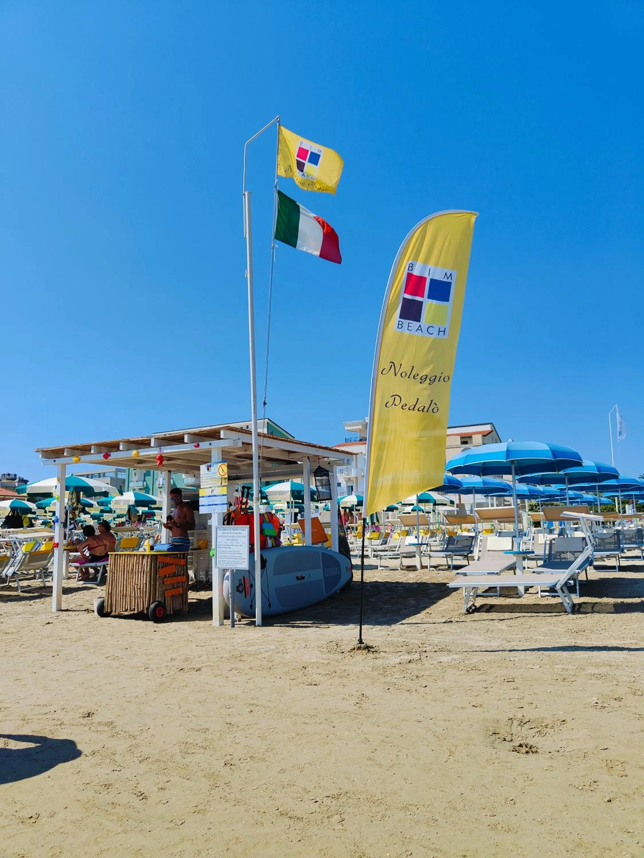 Beach in Hotel Cola Frontemare