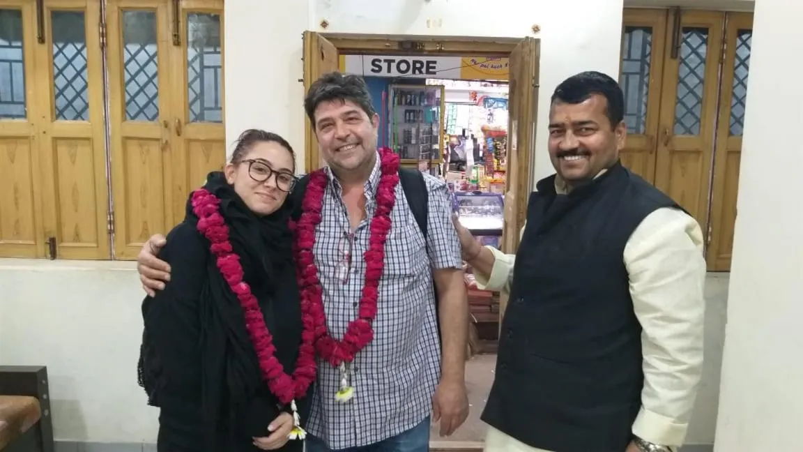 group of guests in Sita Inn Home Stay Away From Home By Hotel Sita Varanasi