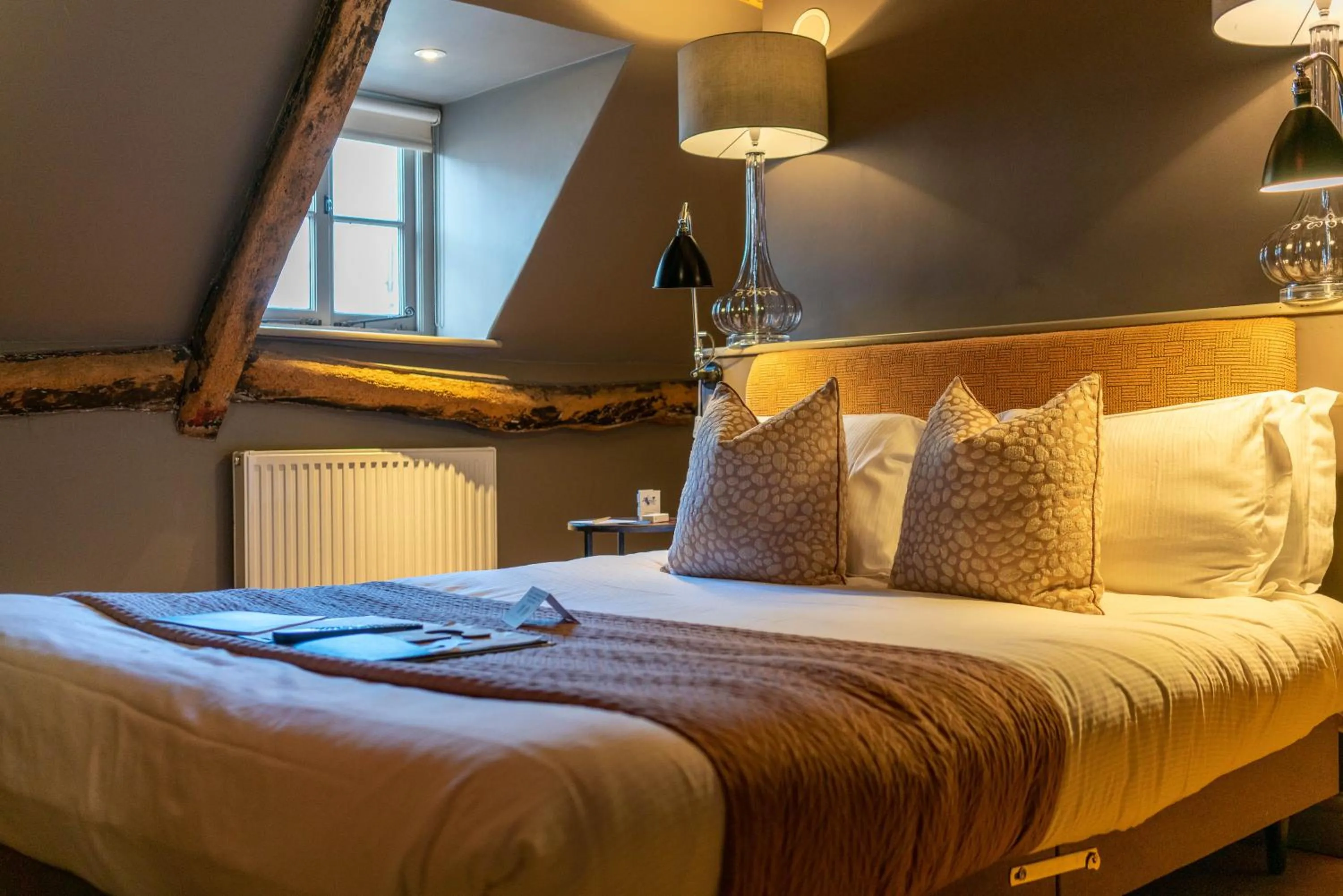 Bed in The Archangel,Restaurant & Bar with Rooms