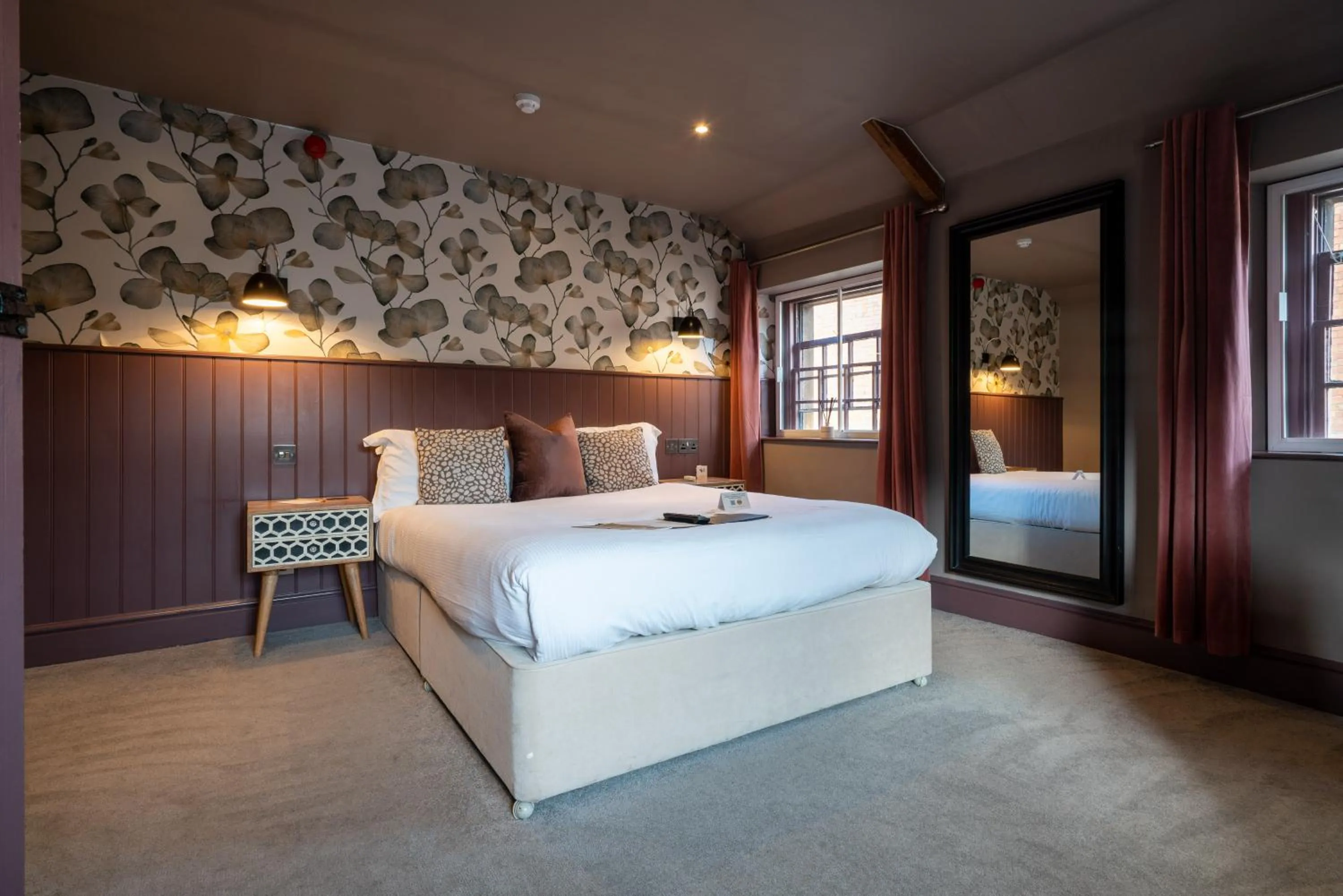 Bed in The Archangel,Restaurant & Bar with Rooms