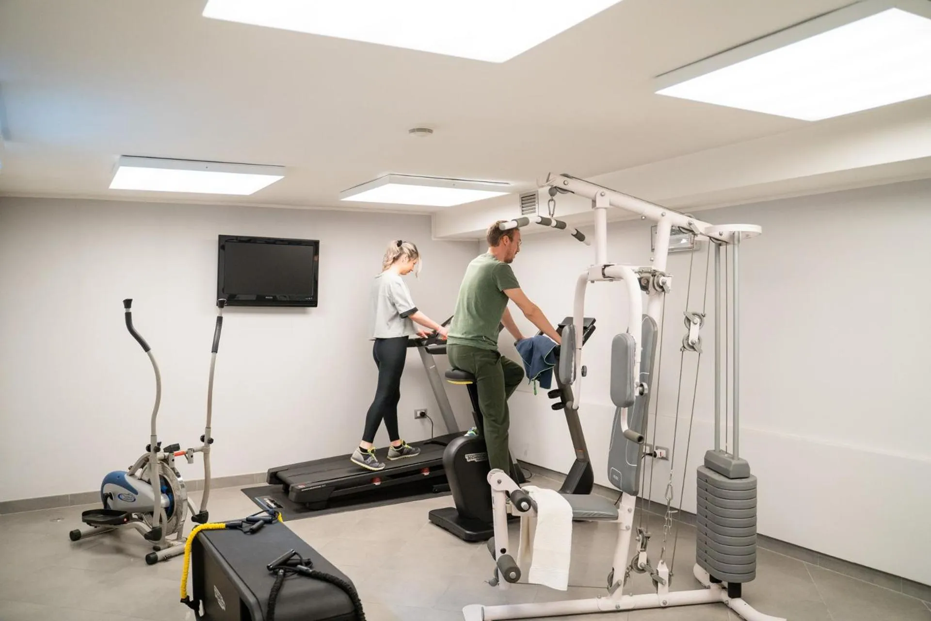 Fitness centre/facilities in Maritan Hotel & Spa