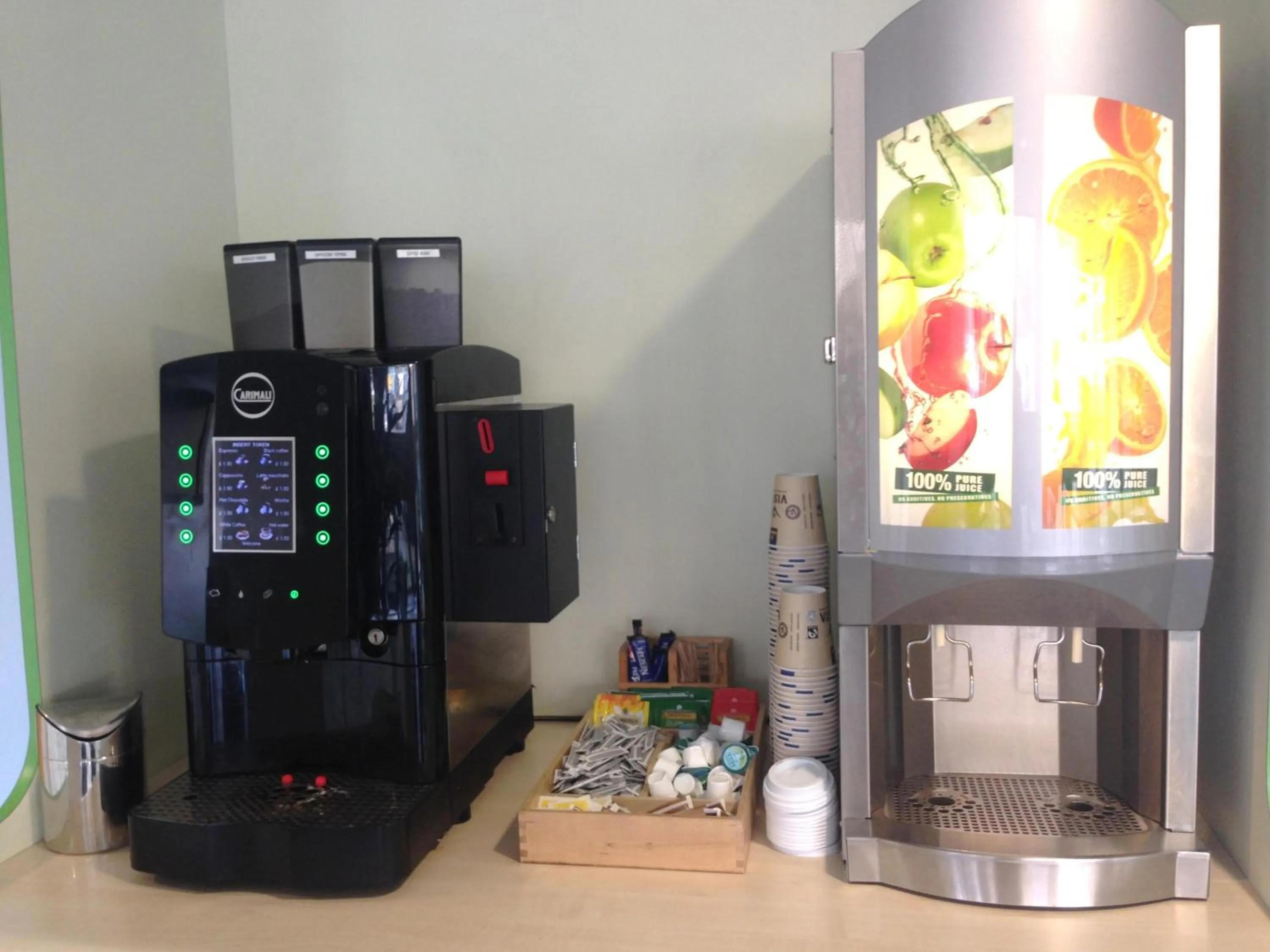 Drinks in ibis budget Newport