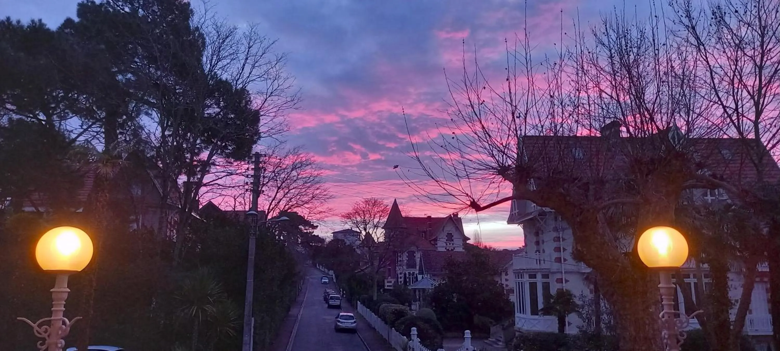 Sunset in Résidence de Tourisme Vacances Bleues Villa Regina