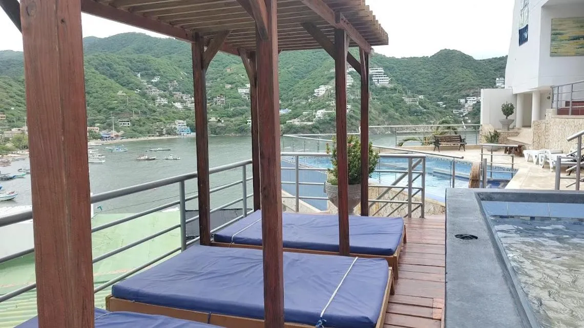 Solarium in Hotel Bahia Taganga