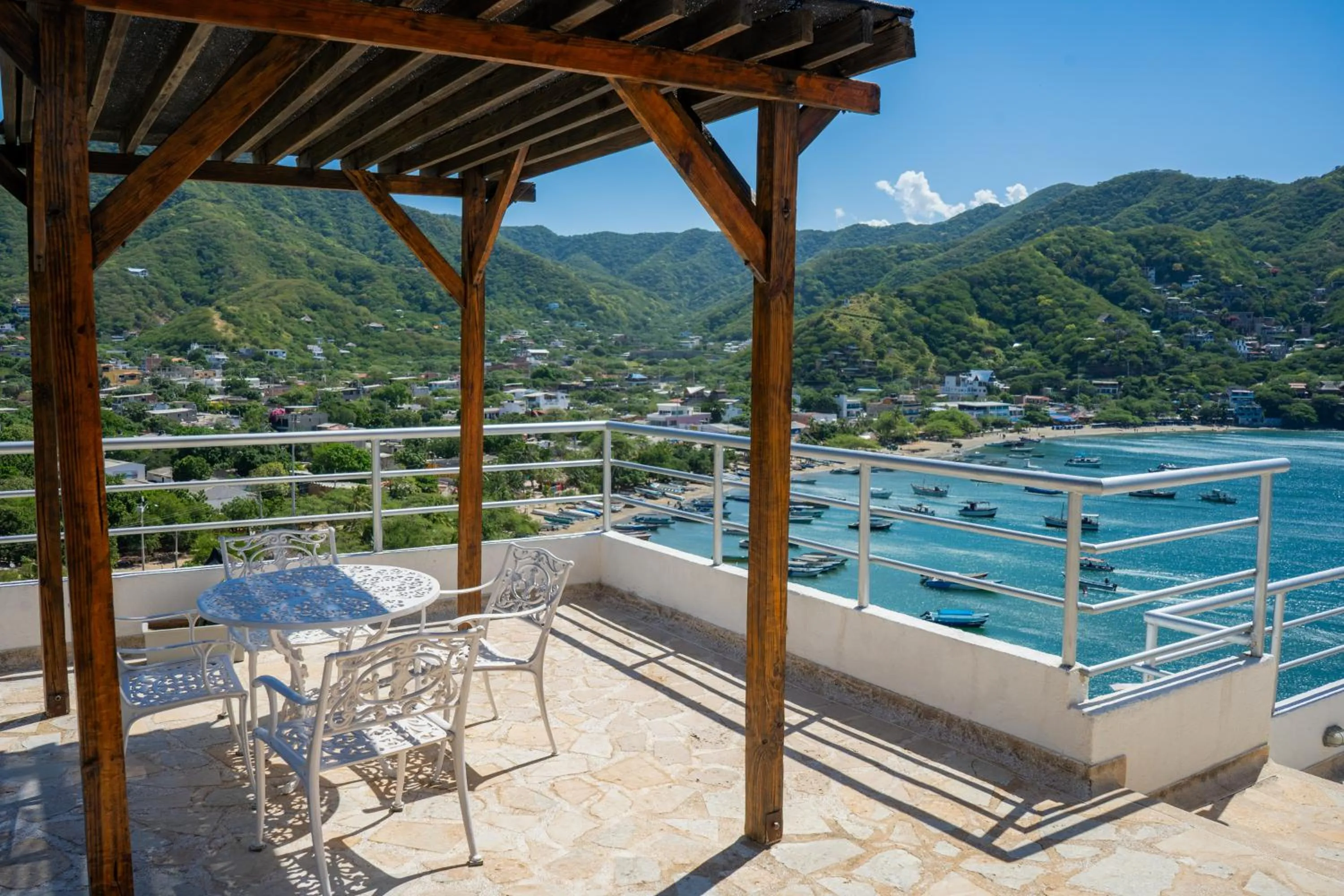 Solarium in Hotel Bahia Taganga