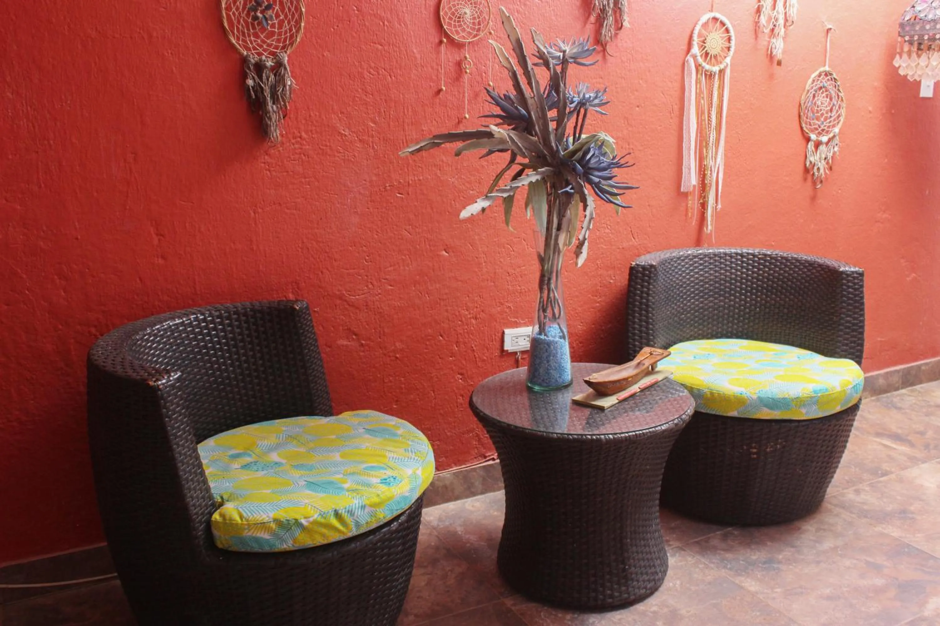 Living room in Hotel Bahia Taganga