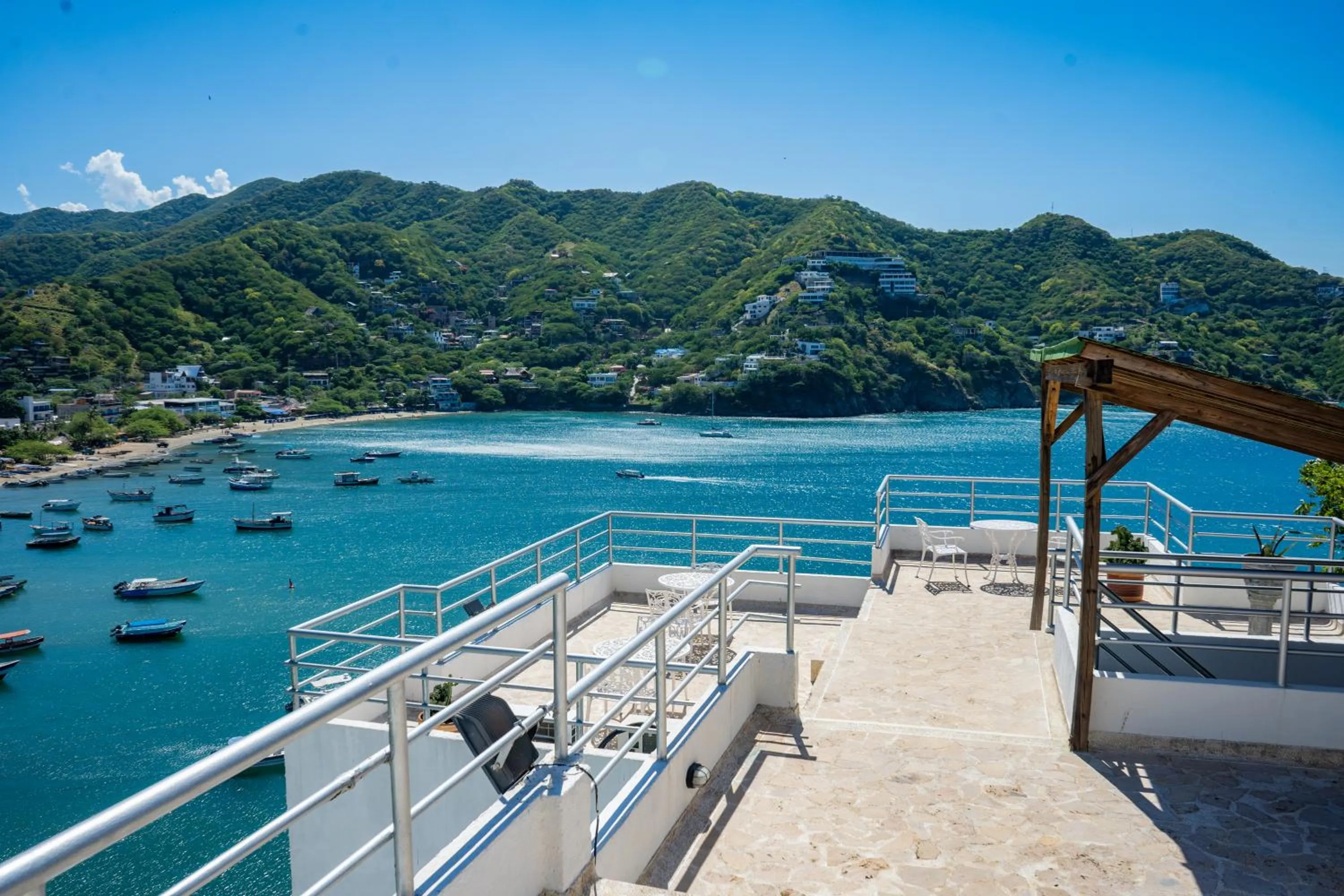Solarium in Hotel Bahia Taganga
