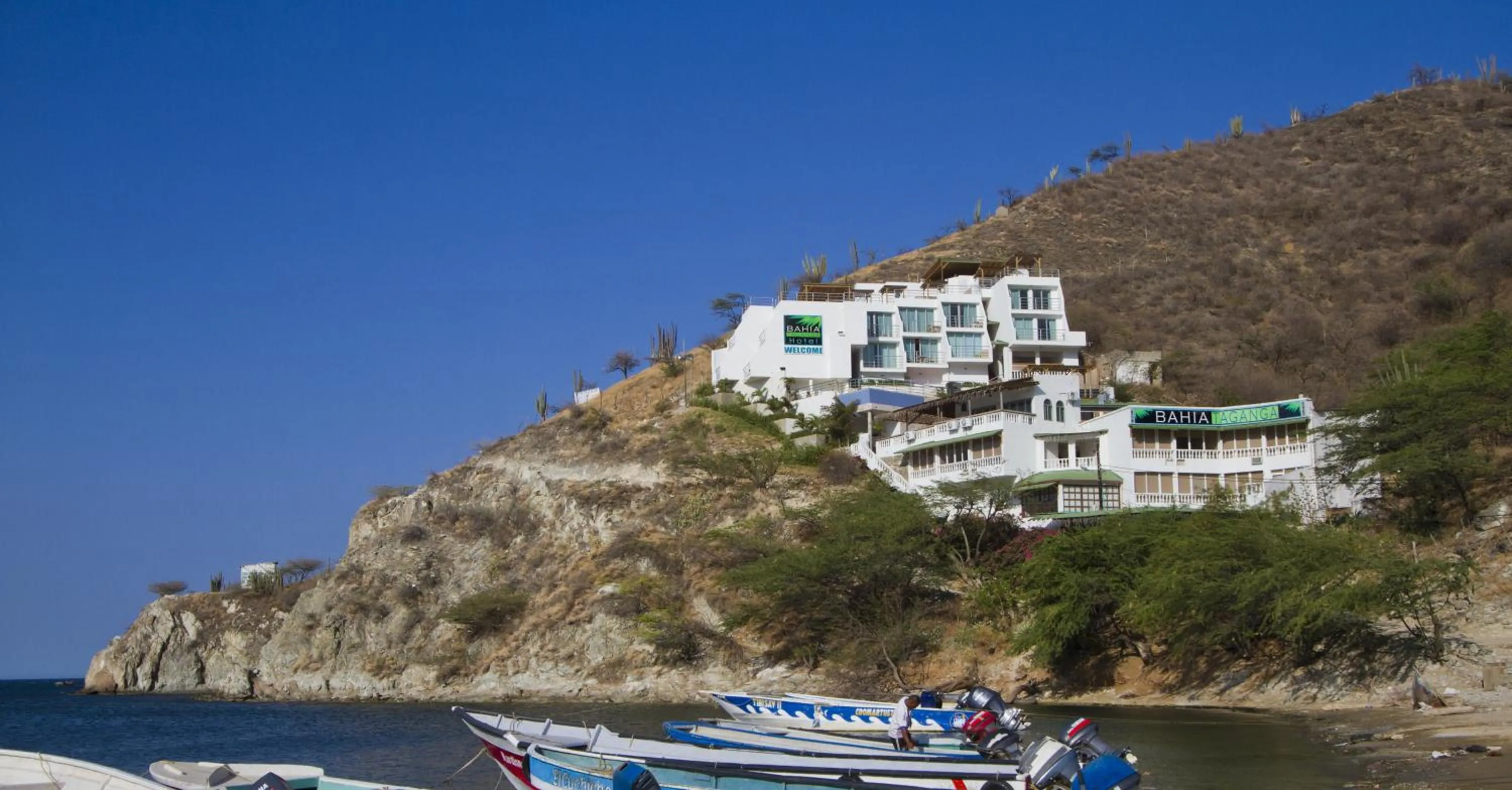 Property building in Hotel Bahia Taganga
