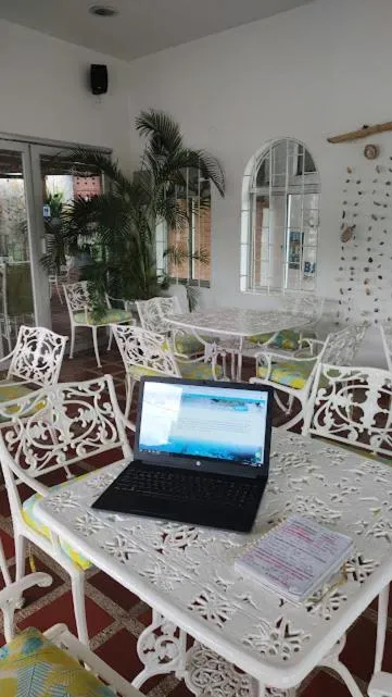 Seating area in Hotel Bahia Taganga