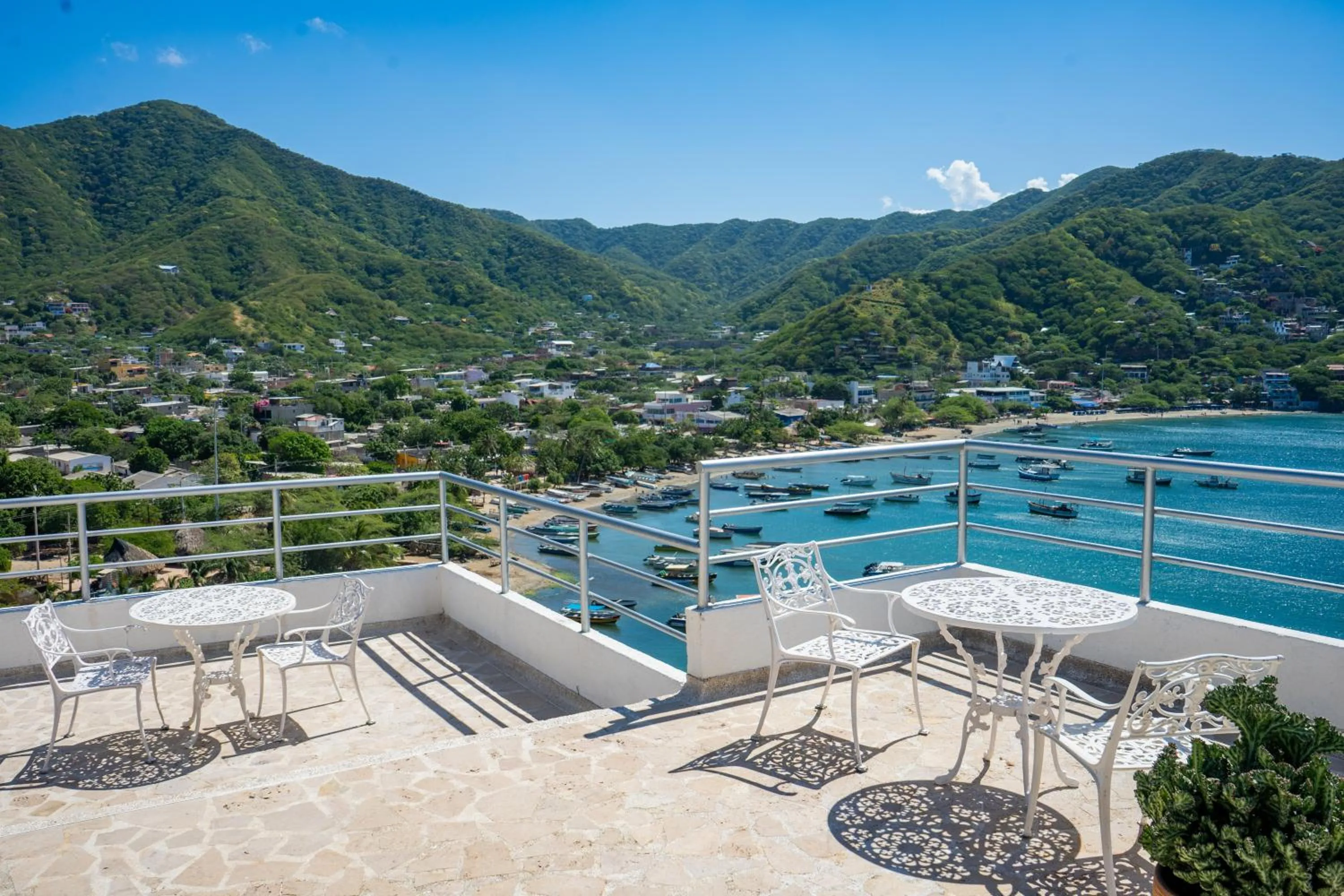 Solarium in Hotel Bahia Taganga