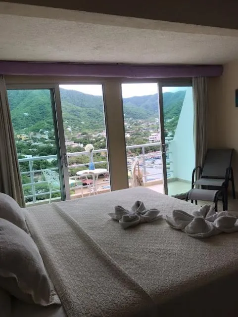 Bed in Hotel Bahia Taganga