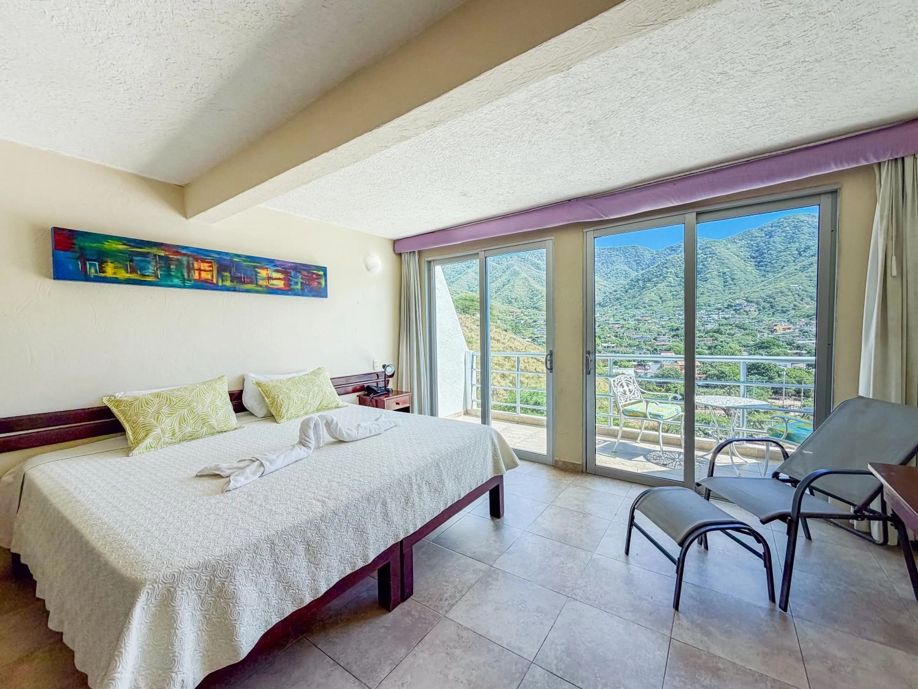 Bedroom, Bed in Hotel Bahia Taganga