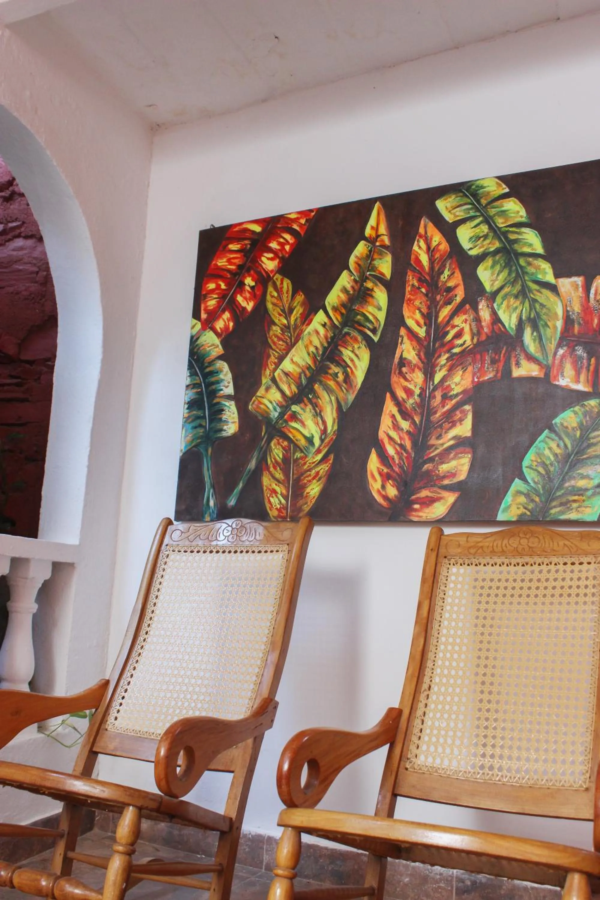 Living room in Hotel Bahia Taganga