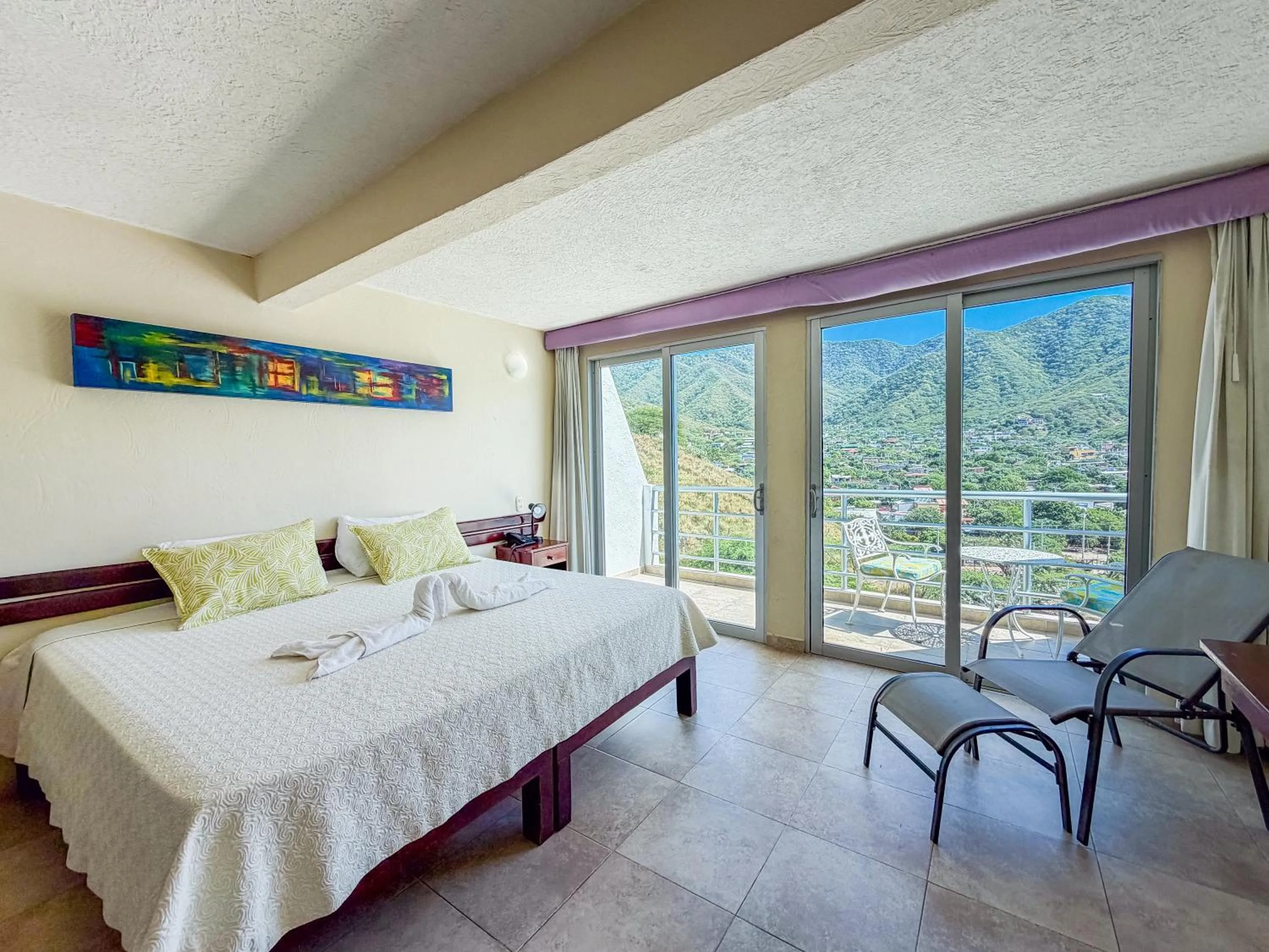 Bedroom, Bed in Hotel Bahia Taganga