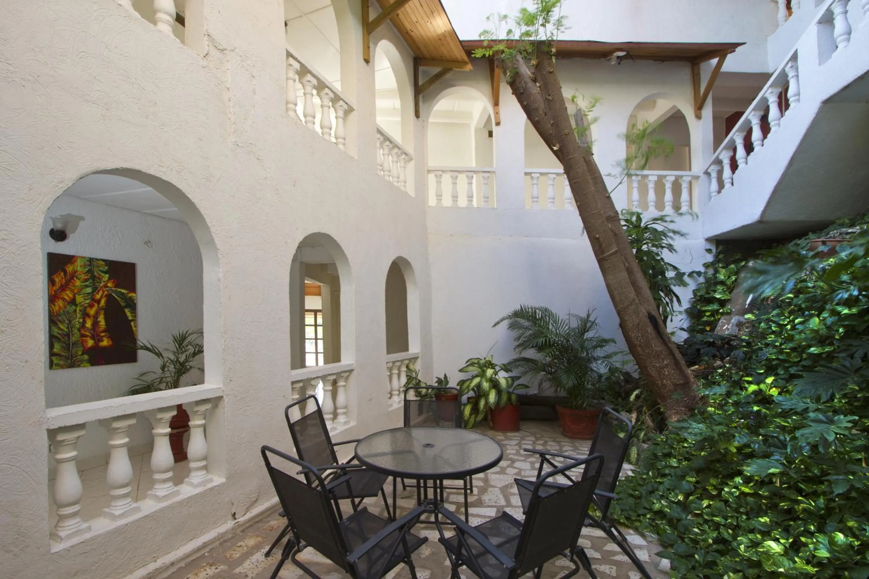 Patio in Hotel Bahia Taganga