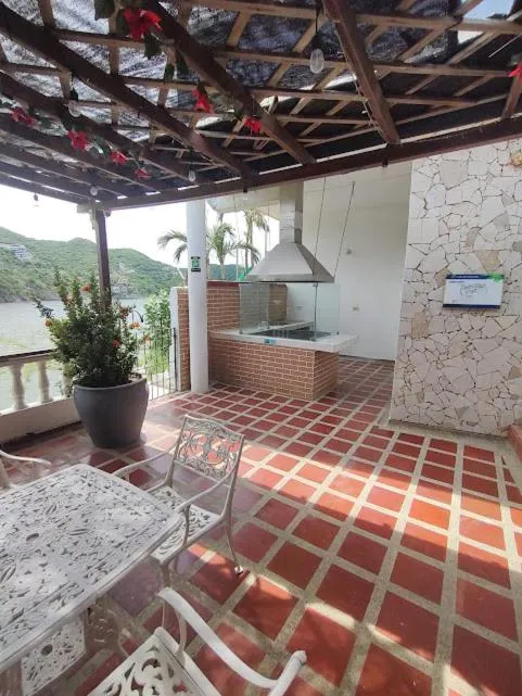 BBQ facilities in Hotel Bahia Taganga