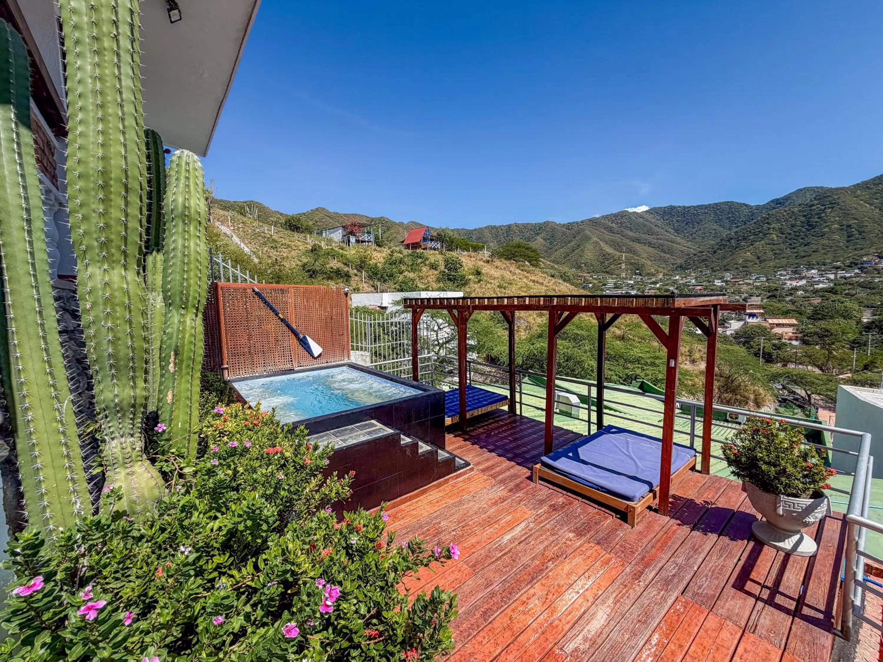 Solarium in Hotel Bahia Taganga