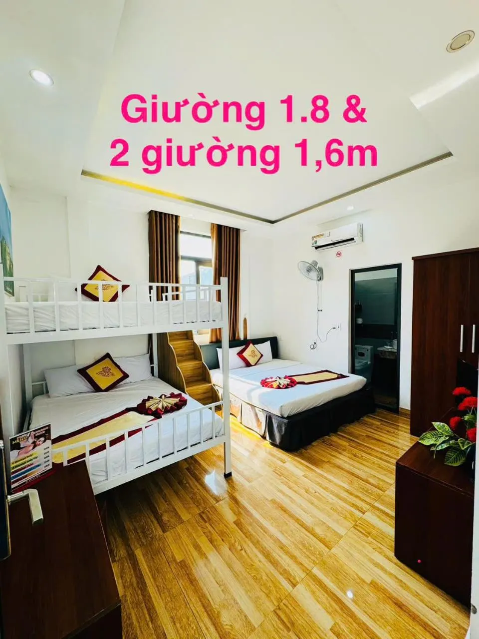 Bed in Sapphire Hotel Hue