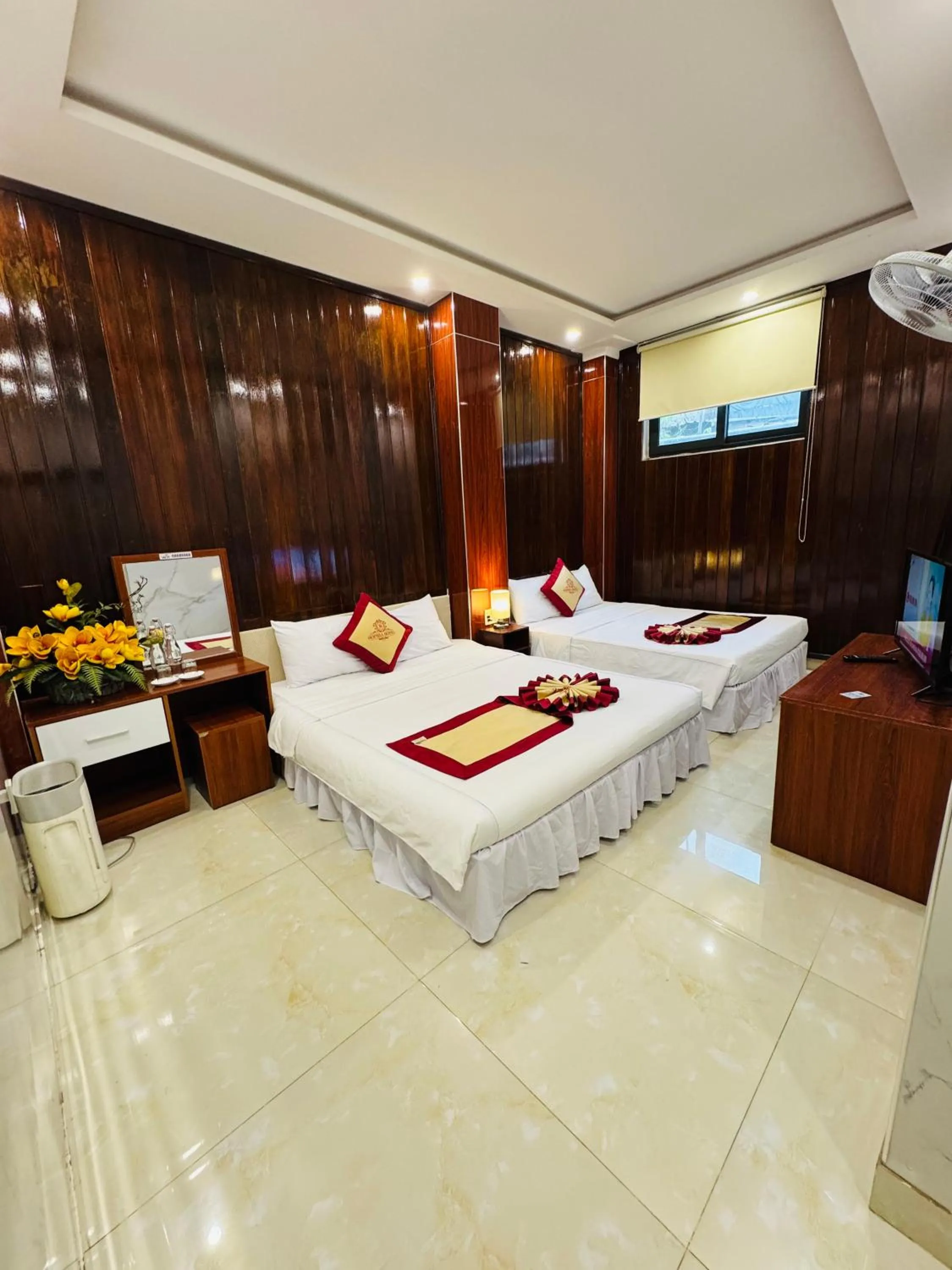 Bed in Sapphire Hotel Hue